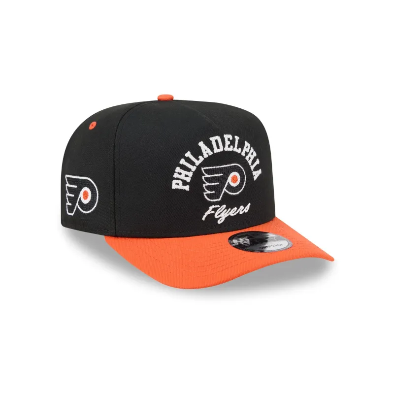 Philadelphia Flyers Arched 9FIFTY A-Frame Snapback Hat made by New Era