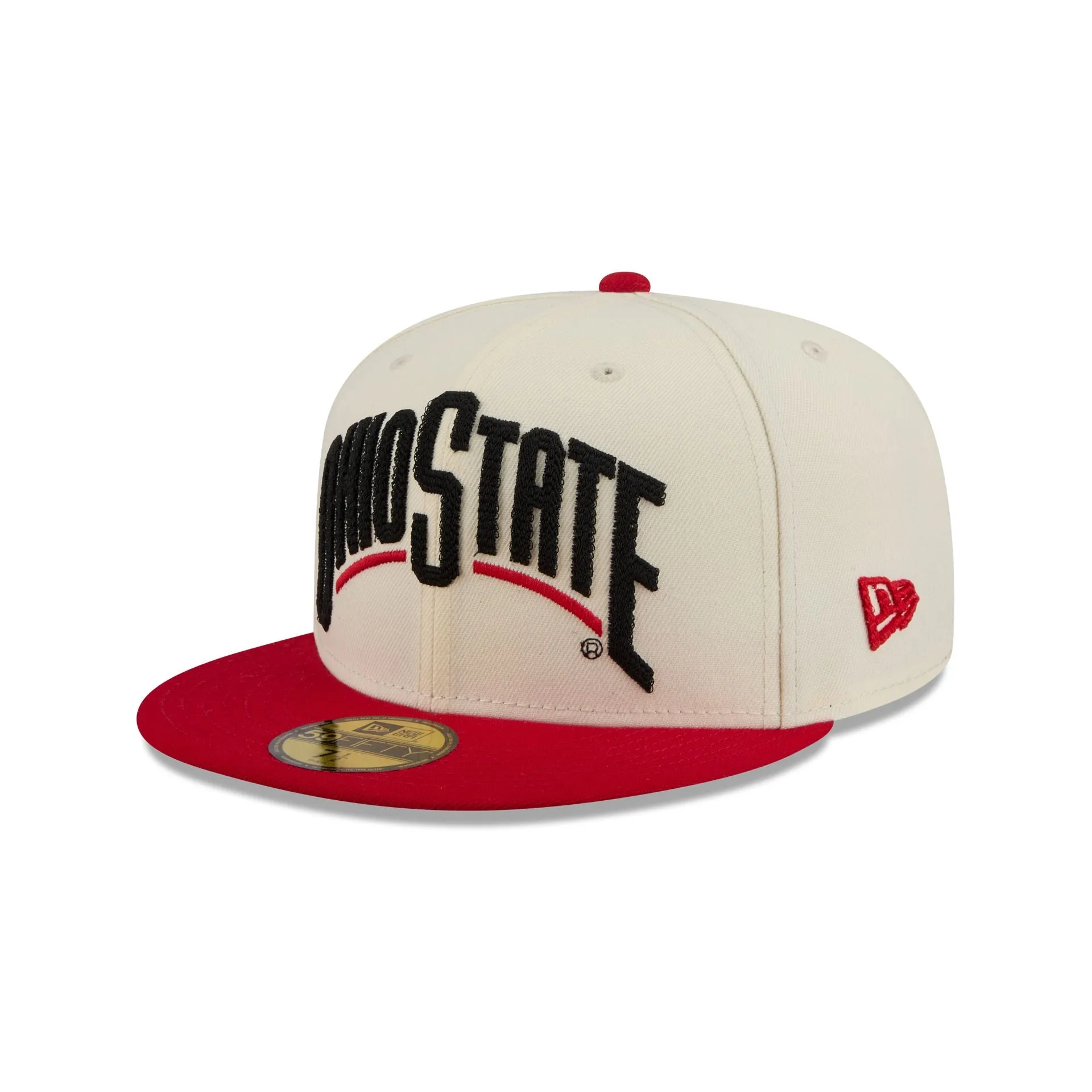 Ohio State Buckeyes Two Tone Stitch 59FIFTY Fitted Hat sold by New Era