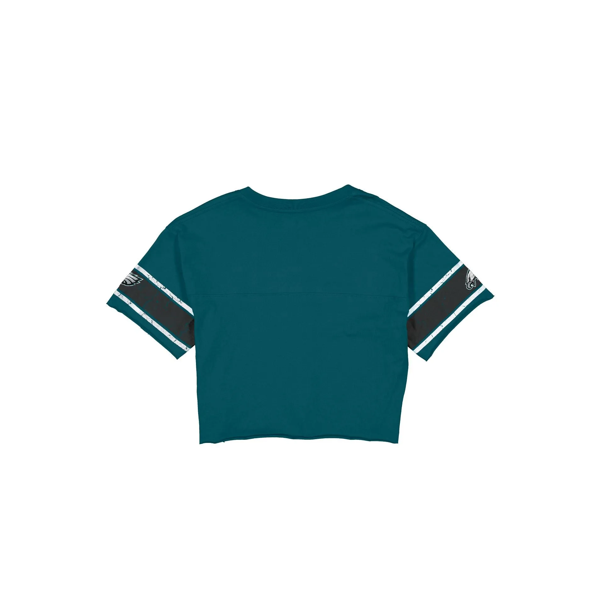 Philadelphia Eagles Throwback Women's Cropped T-Shirt sold by New Era product image thumbnail 2