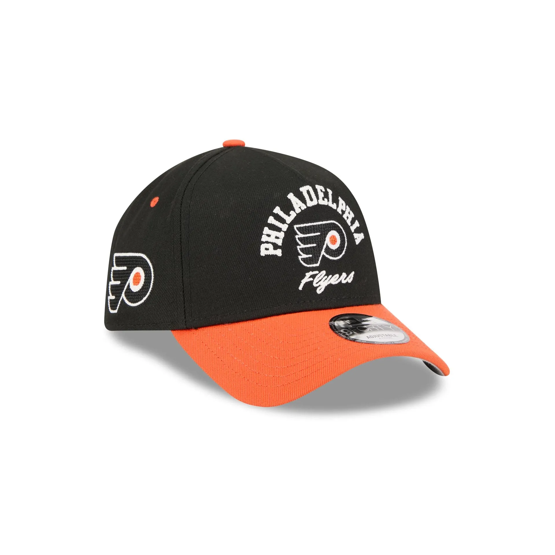 Philadelphia Flyers Arched 9FORTY A-Frame Snapback Hat sold by New Era