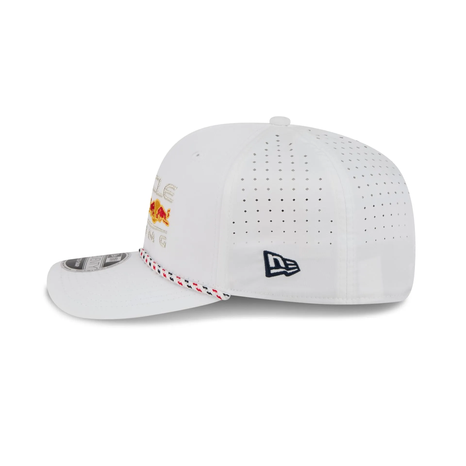 Oracle Red Bull Racing Optic White Performance Rope 9SEVENTY Stretch-Snap Hat sold by New Era product image thumbnail 4