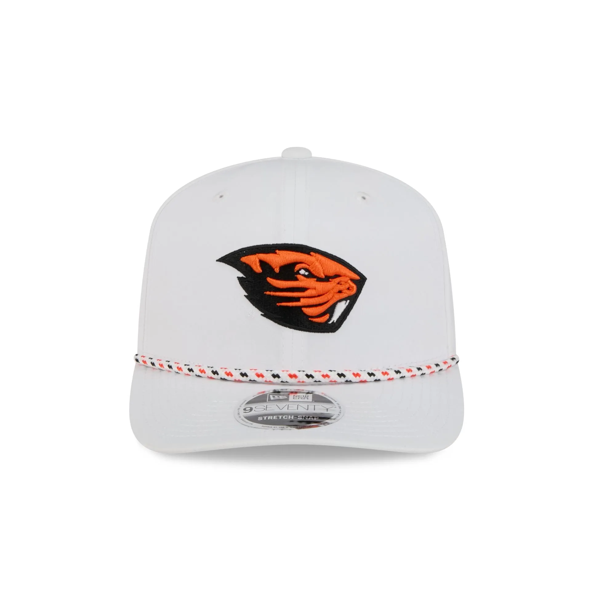 Oregon State Beavers Optic White Performance Rope 9SEVENTY Stretch-Snap Hat sold by New Era product image thumbnail 2