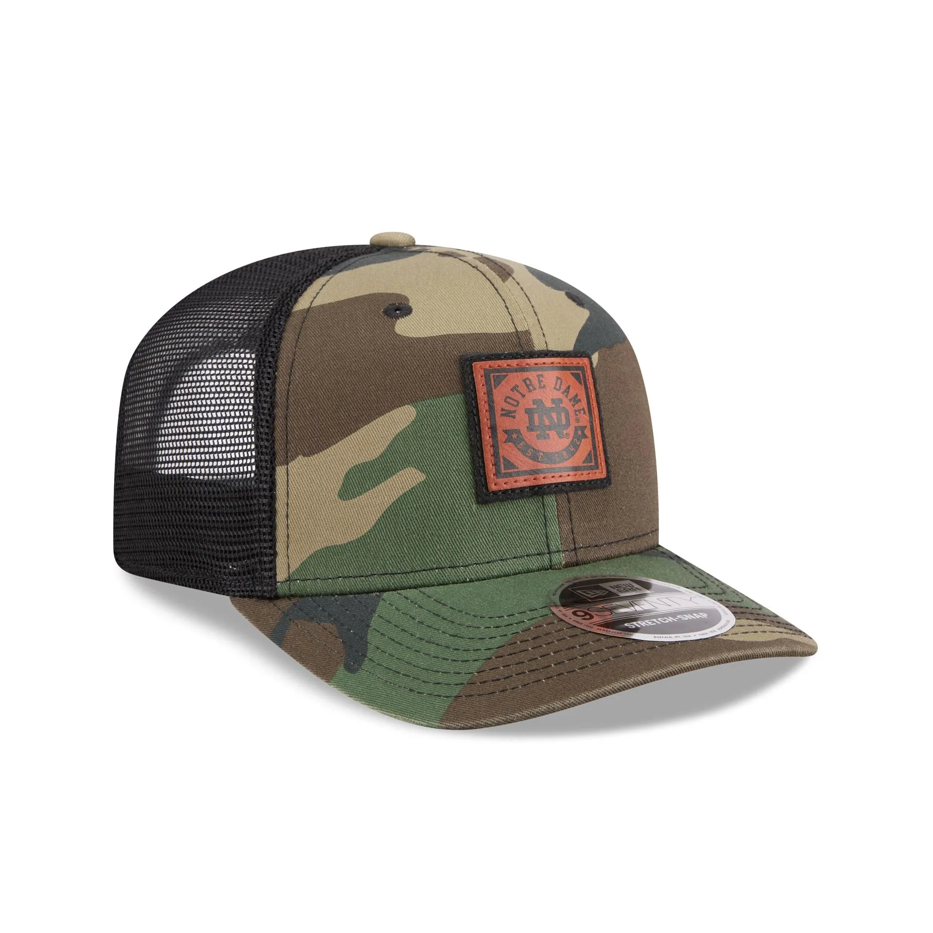Notre Dame Fighting Irish Camo Canvas 9SEVENTY Trucker Hat sold by New Era product image thumbnail 3
