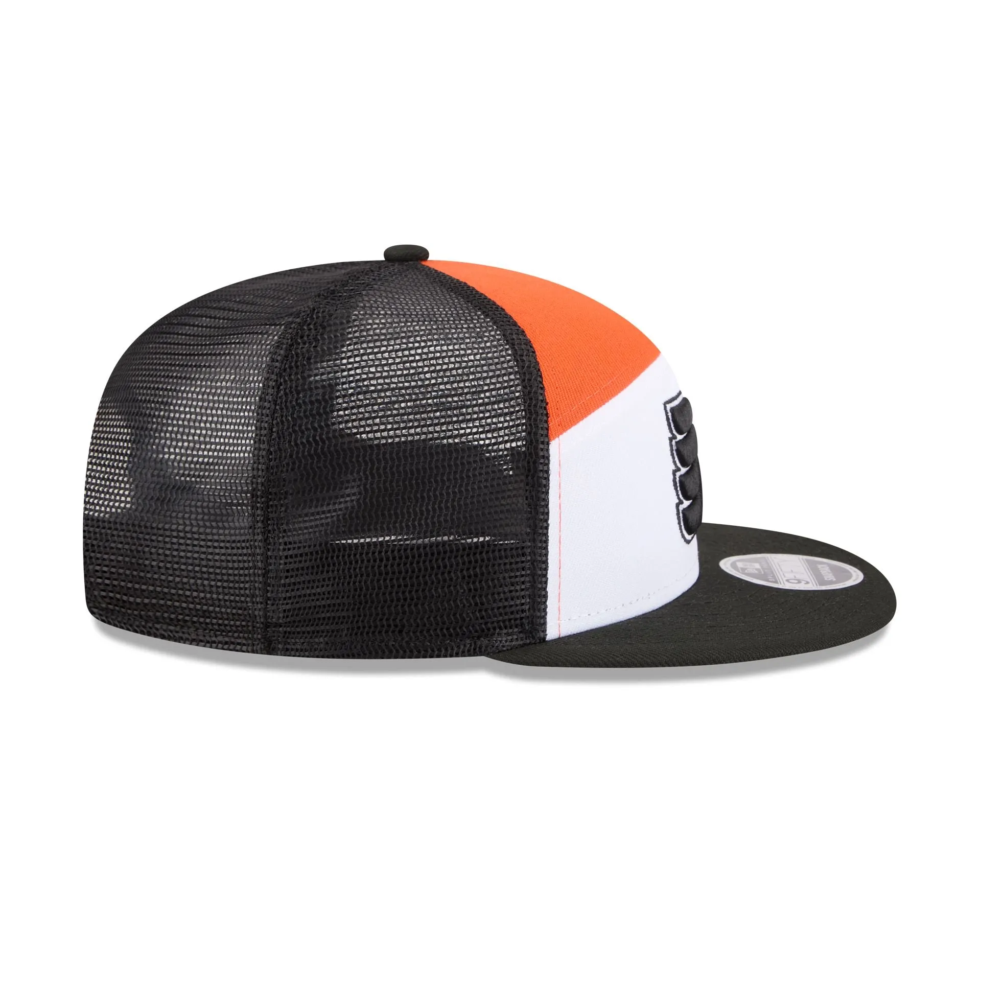 Philadelphia Flyers Block Split Panel 9FIFTY Trucker Hat sold by New Era product image thumbnail 5