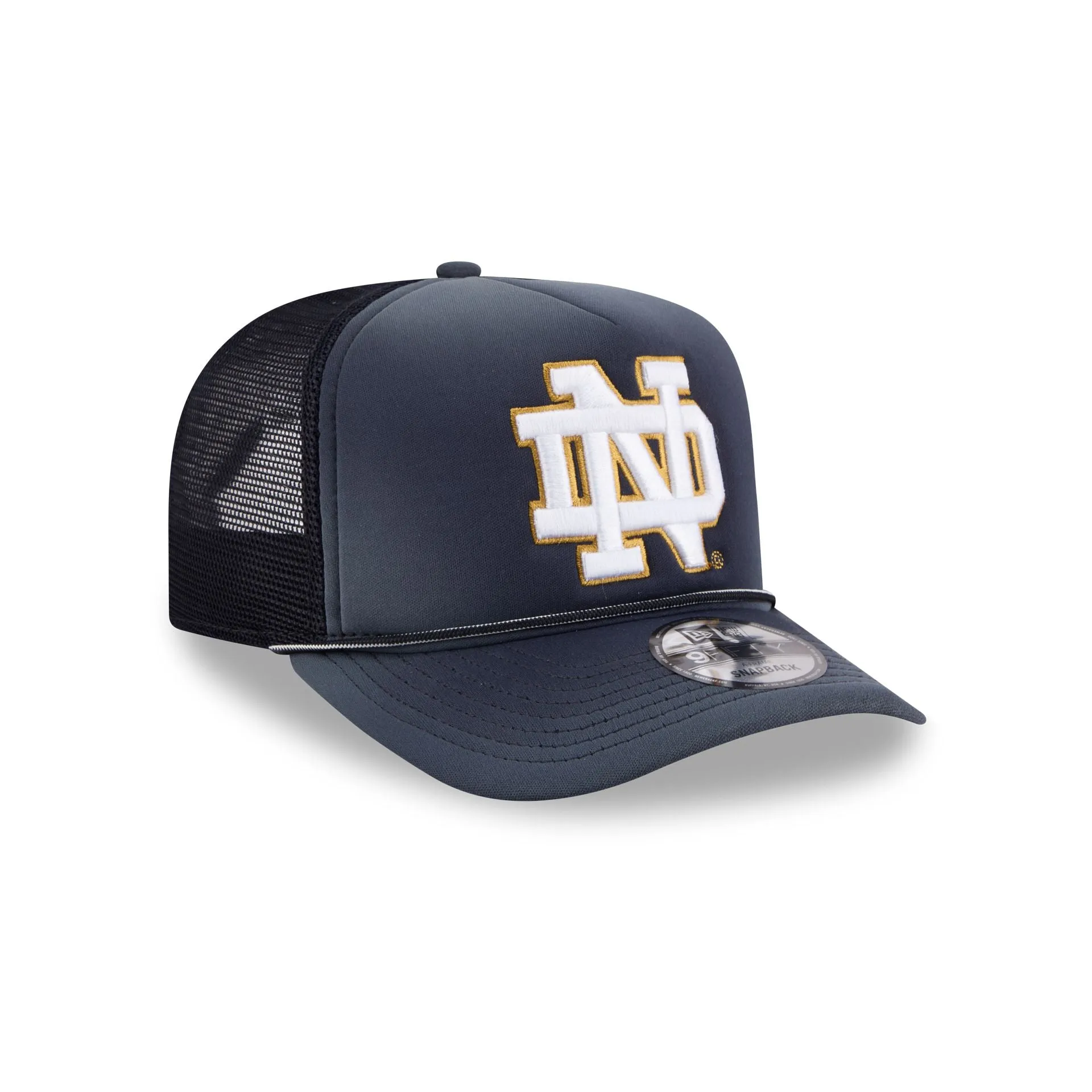 Notre Dame Fighting Irish Worn 9FIFTY A-Frame Trucker Hat sold by New Era product image thumbnail 3