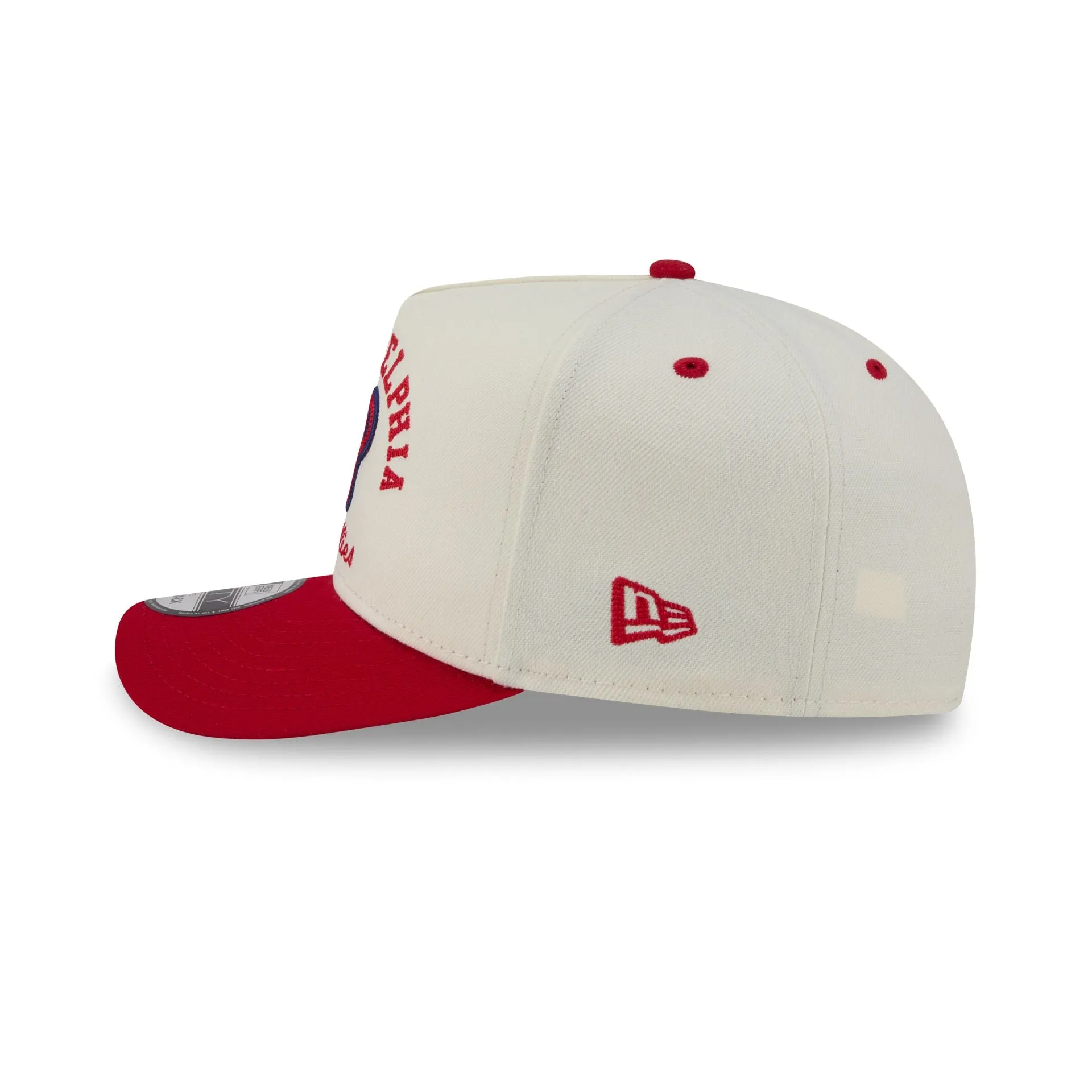 Philadelphia Phillies Arched Chrome White 9FIFTY A-Frame Snapback Hat sold by New Era product image thumbnail 5