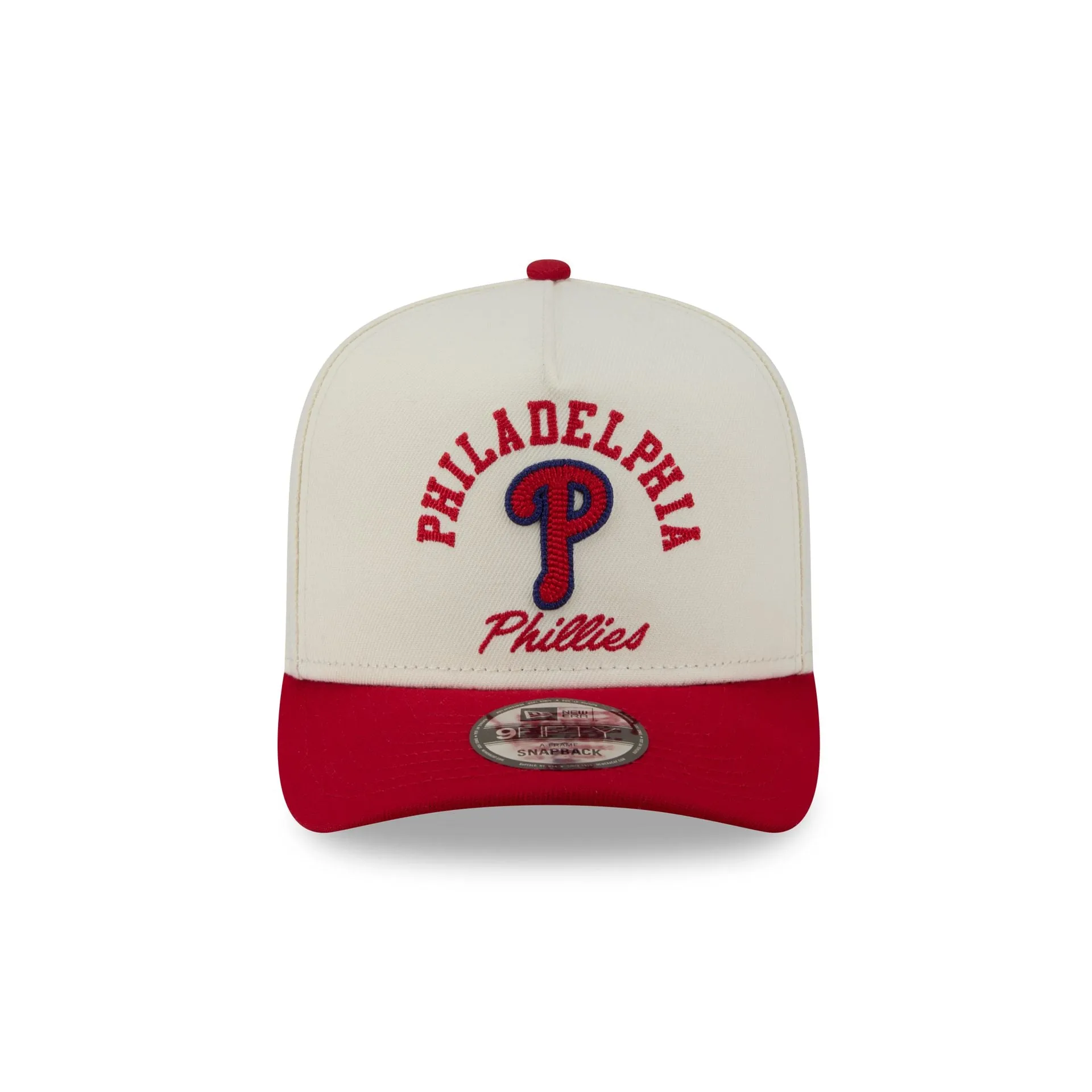 Philadelphia Phillies Arched Chrome White 9FIFTY A-Frame Snapback Hat sold by New Era product image thumbnail 2