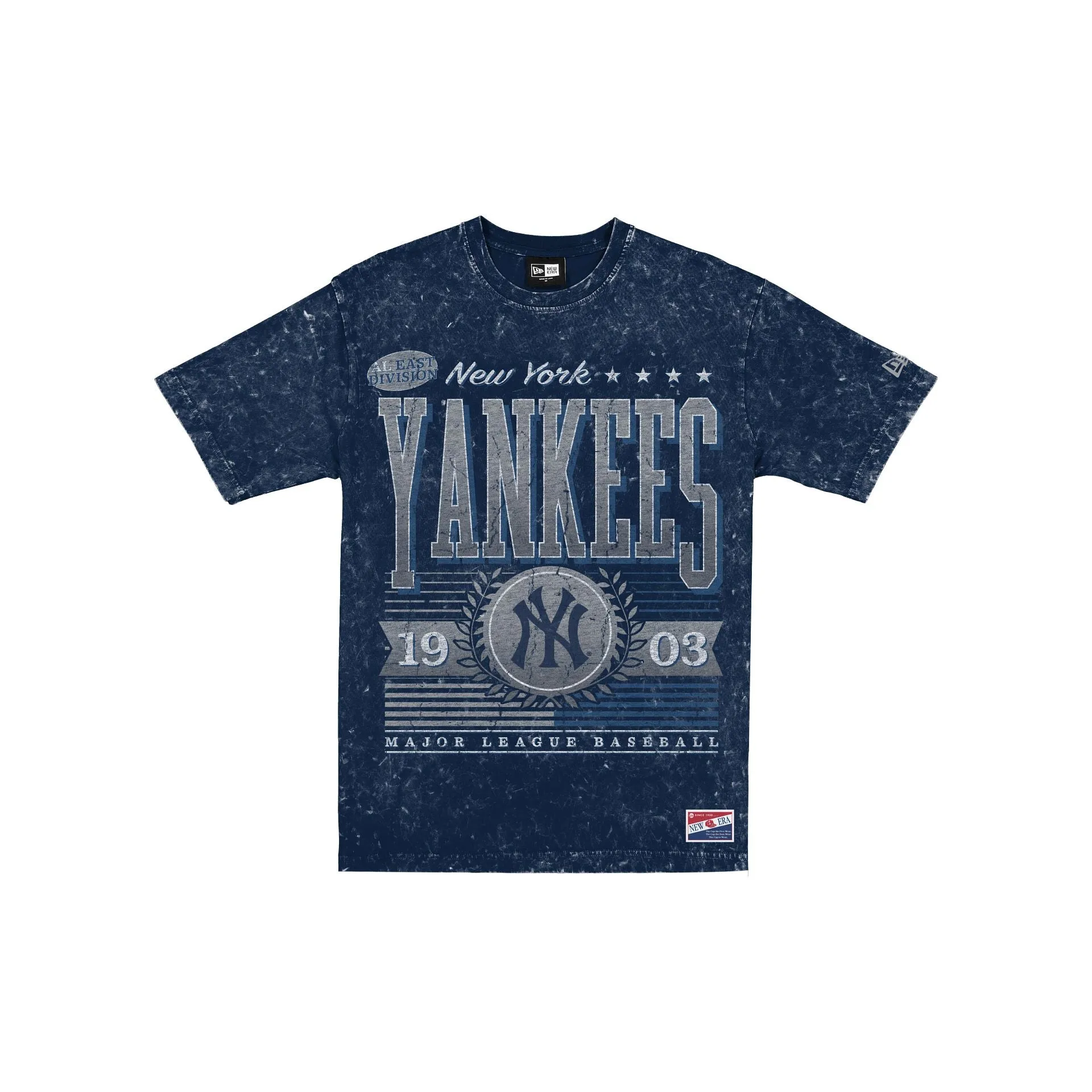 New York Yankees Throwback Vintage Wash T-Shirt sold by New Era