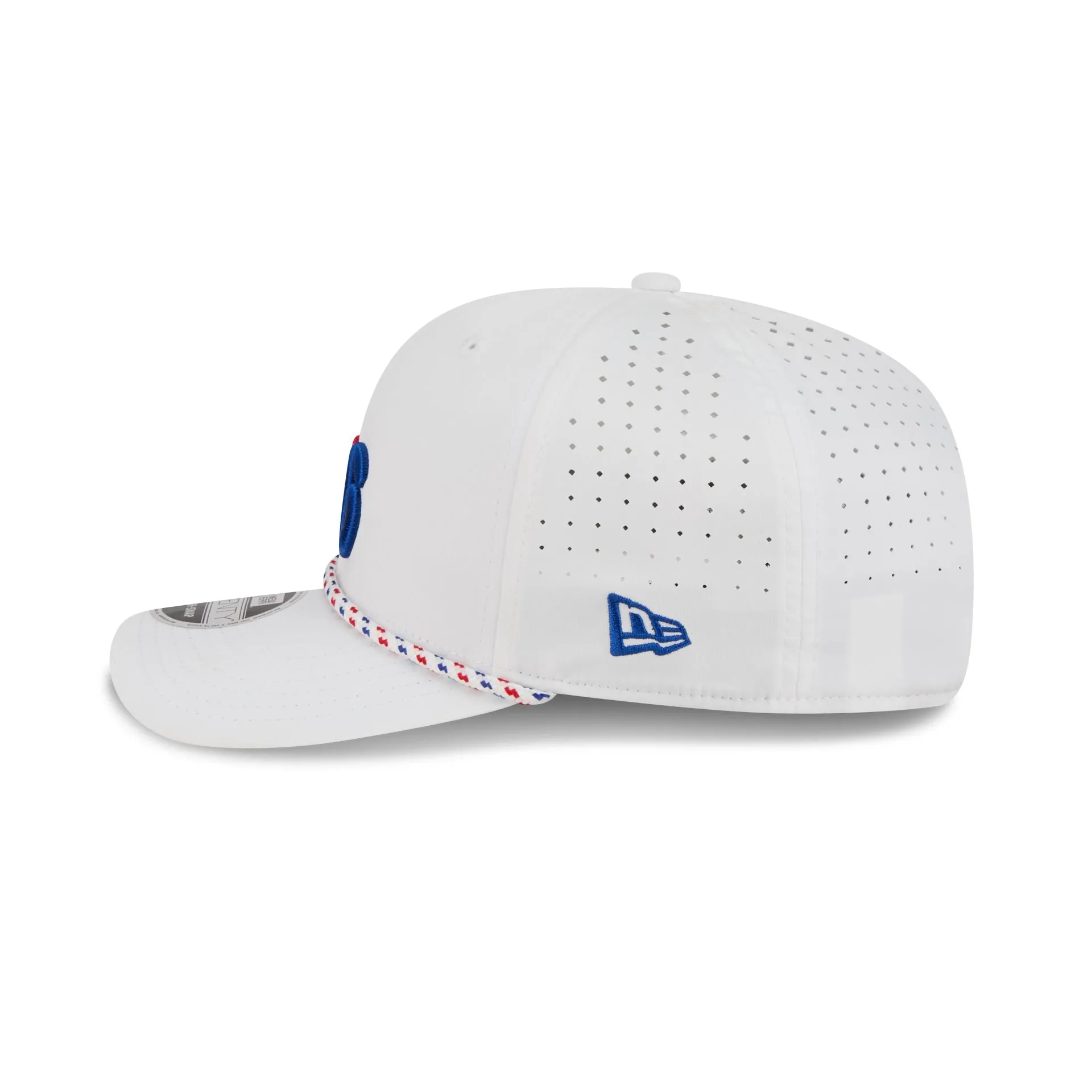 Philadelphia 76ers Optic White Performance Rope 9SEVENTY Stretch-Snap Hat sold by New Era product image thumbnail 4