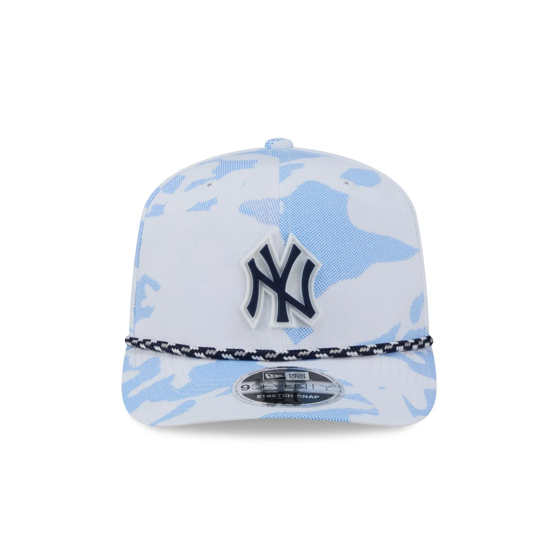 New York Yankees White Camo Performance Rope 9SEVENTY Stretch-Snap Hat sold by New Era product image thumbnail 2