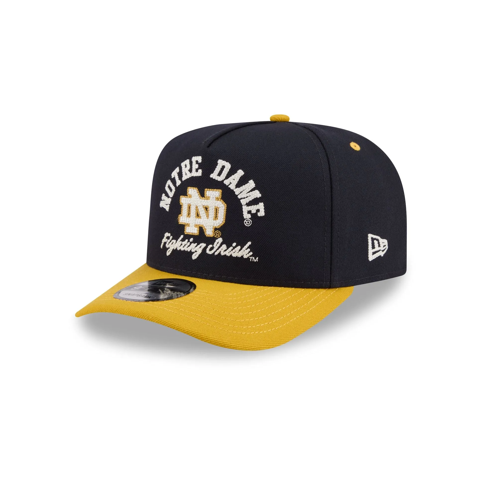 Notre Dame Fighting Irish Arched 9FIFTY A-Frame Snapback Hat sold by New Era product image thumbnail 3