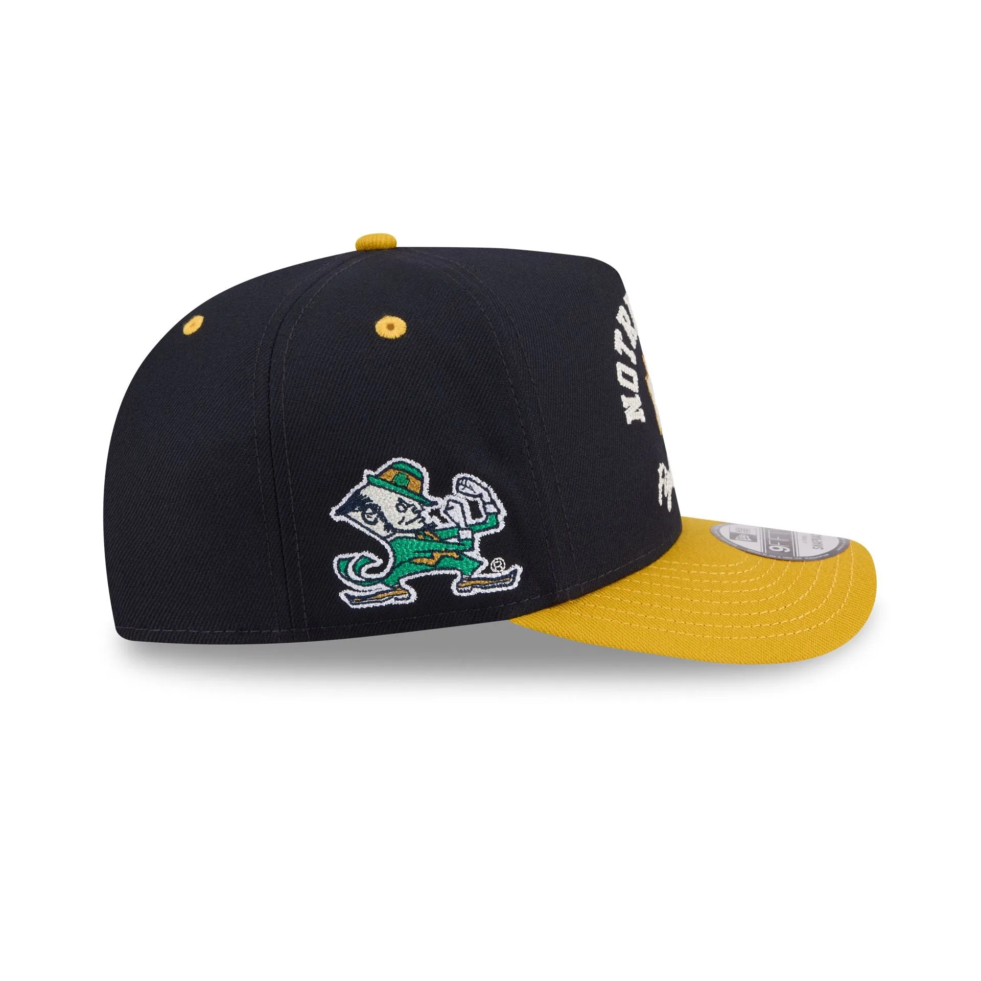 Notre Dame Fighting Irish Arched 9FIFTY A-Frame Snapback Hat sold by New Era product image thumbnail 4