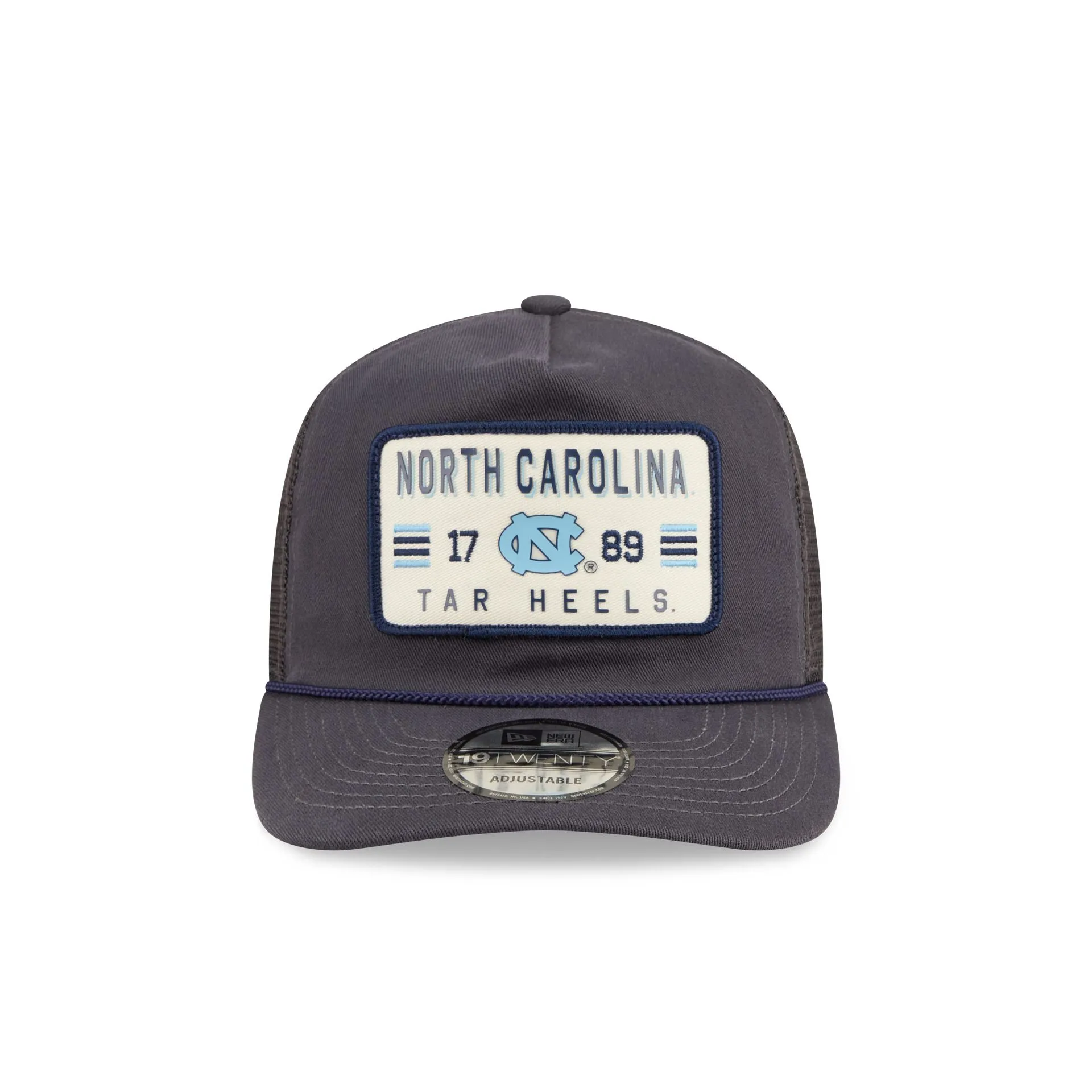 North Carolina Tar Heels Washed Graphite 19TWENTY Trucker Hat sold by New Era product image thumbnail 2