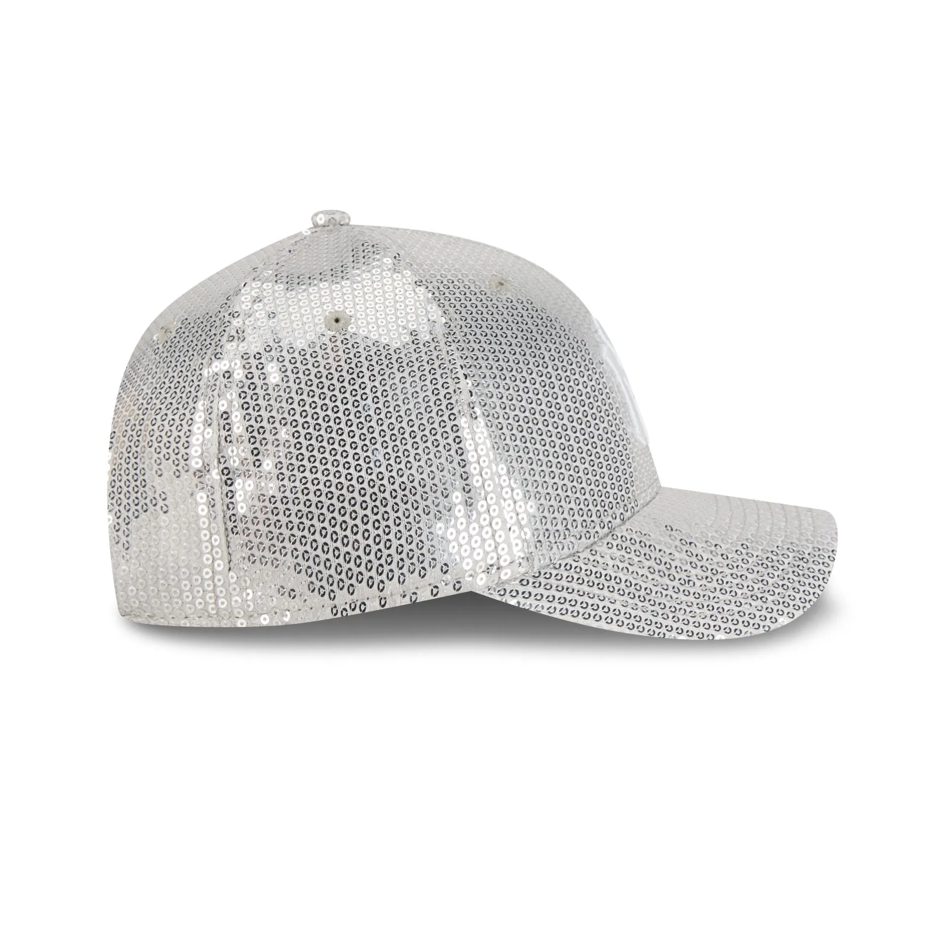 New York Yankees Sequin Gray Women's 9FORTY M-Crown Snapback Hat sold by New Era product image thumbnail 5