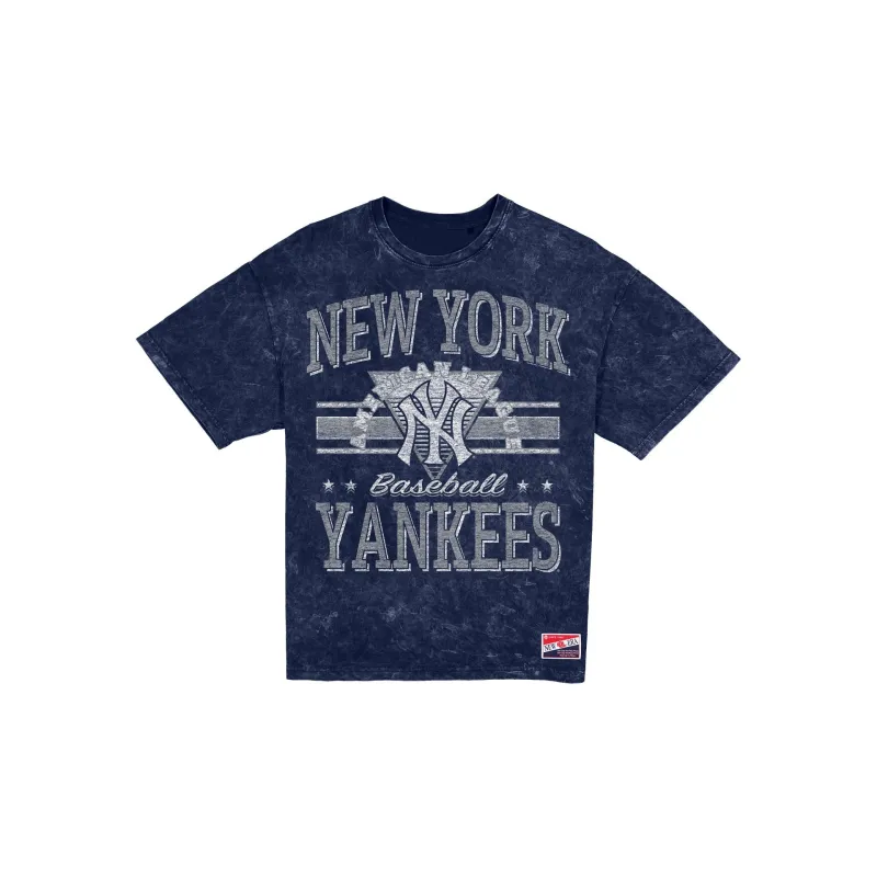 New York Yankees Throwback Vintage Wash Women's T-Shirt sold by New Era