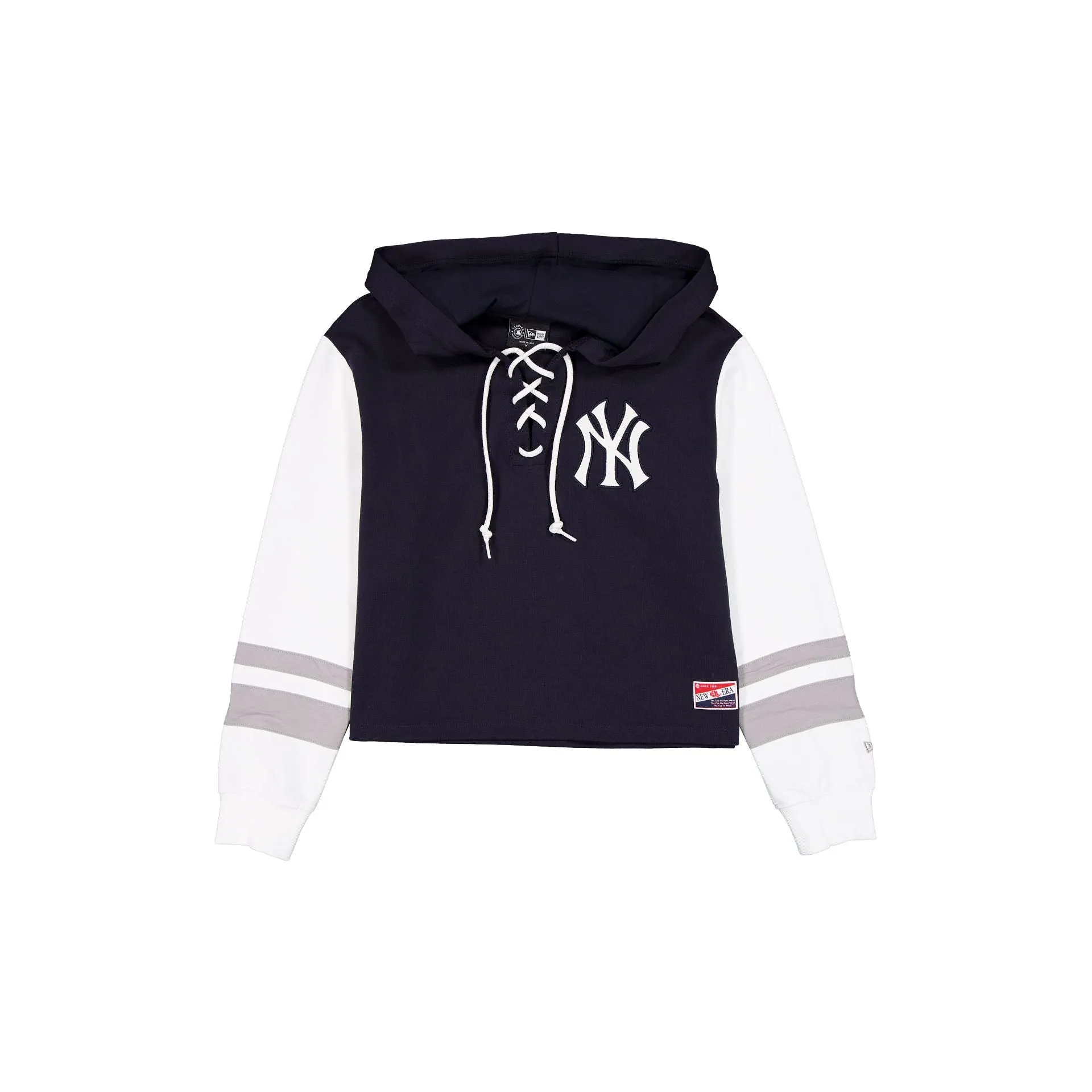 New York Yankees Throwback Tie Women's Hoodie sold by New Era