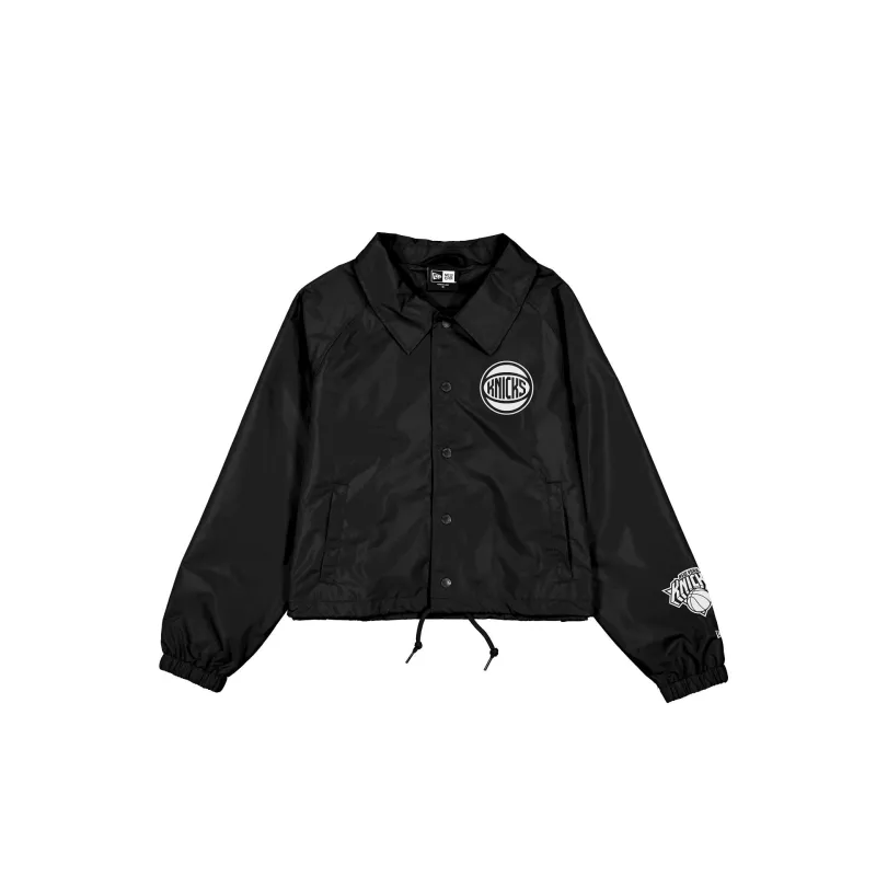 New York Knicks Game Day Women's Black Jacket made by New Era