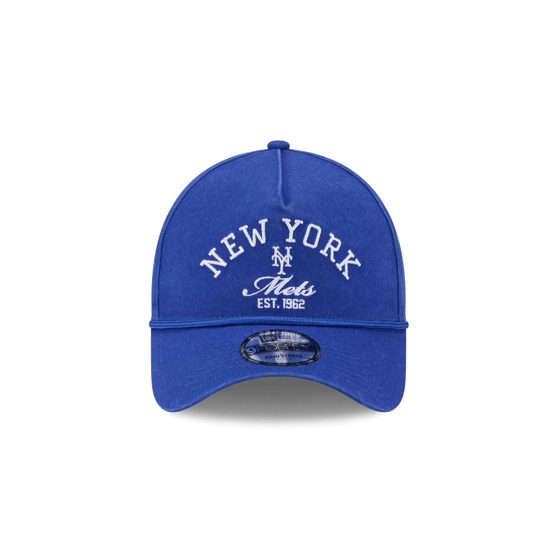 New York Mets Stacked Rope 9FORTY A-Frame Snapback Hat sold by New Era product image thumbnail 2