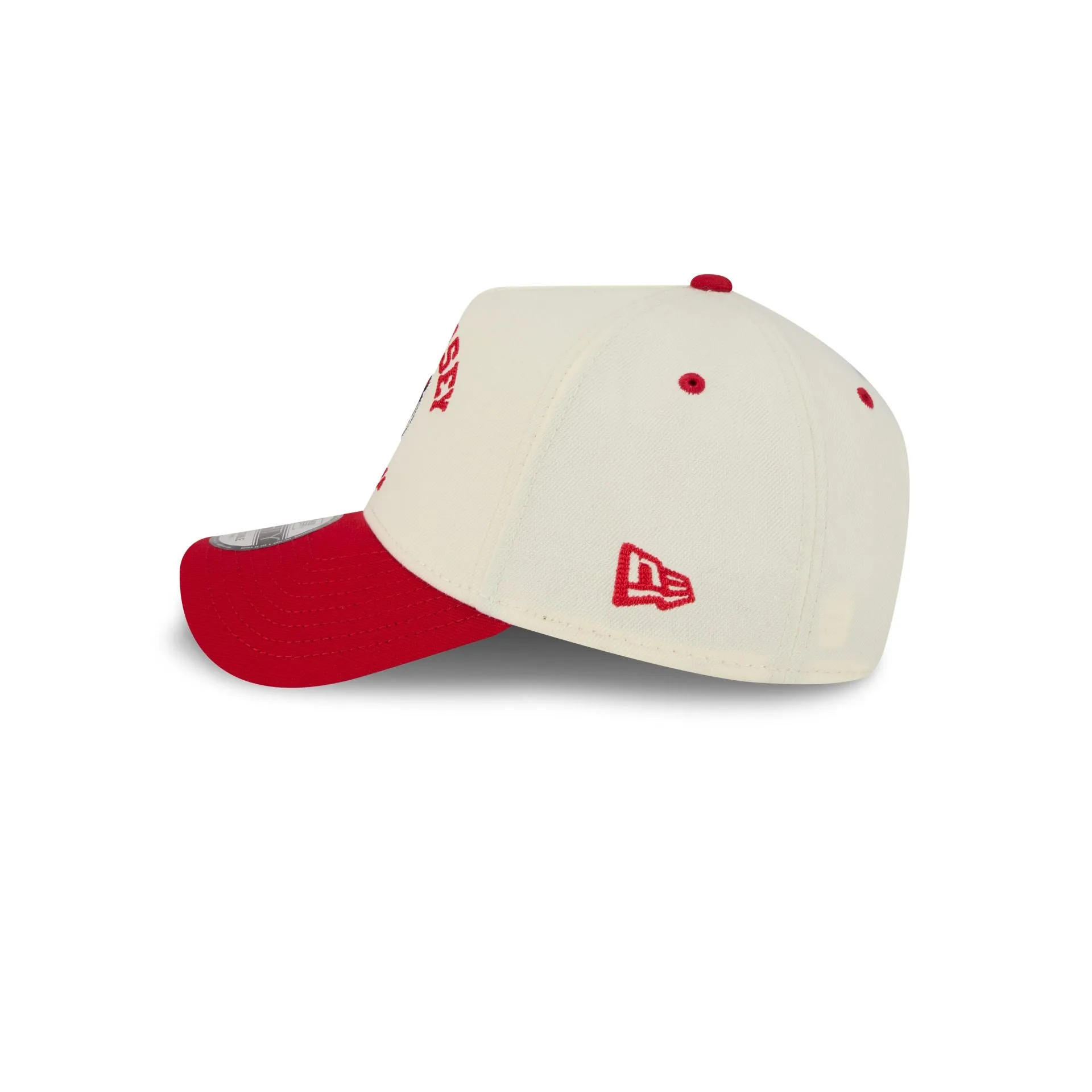 New Jersey Devils Chrome White Arched 9FORTY A-Frame Snapback Hat sold by New Era product image thumbnail 5