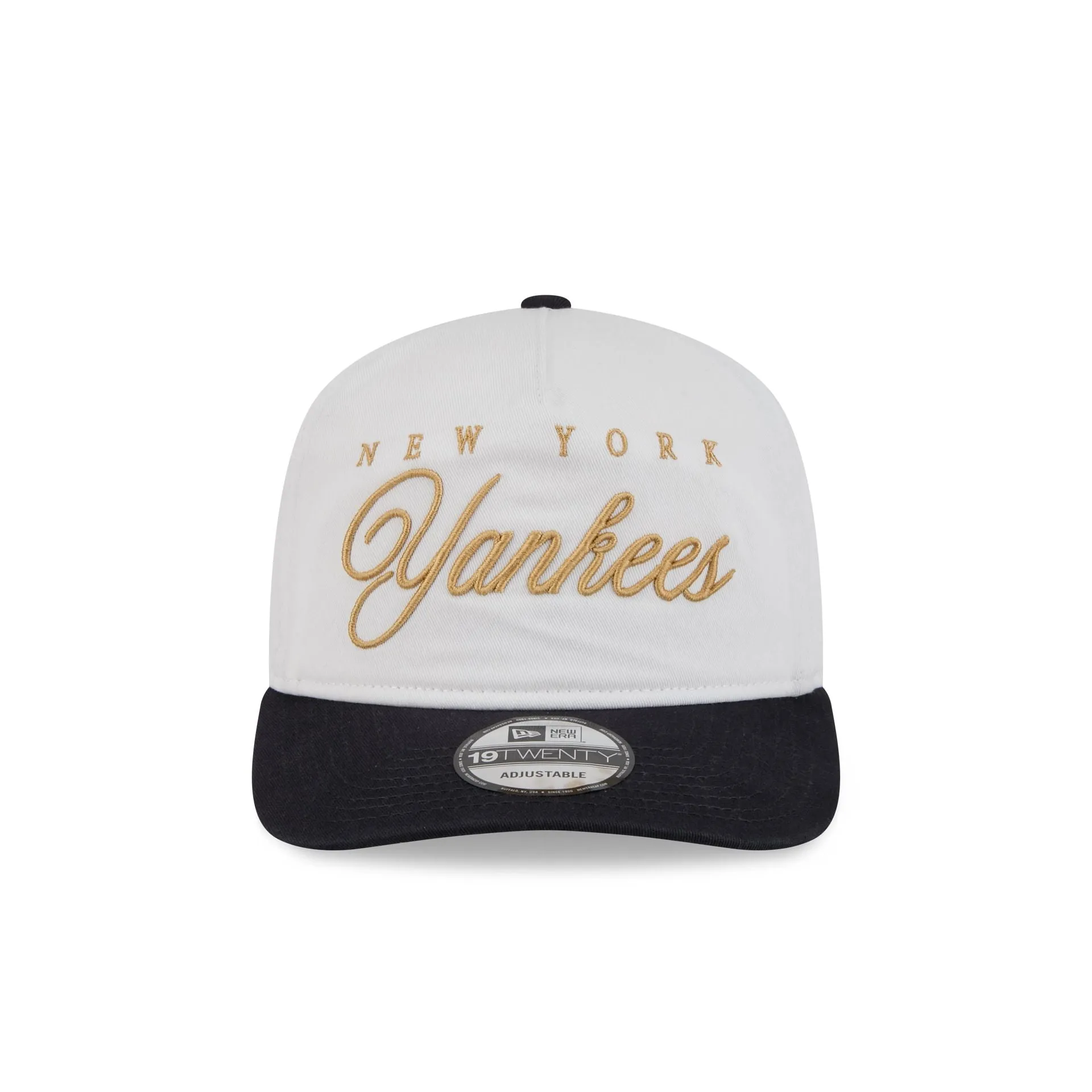 New York Yankees Gold Scripted 19TWENTY Adjustable Hat sold by New Era product image thumbnail 2