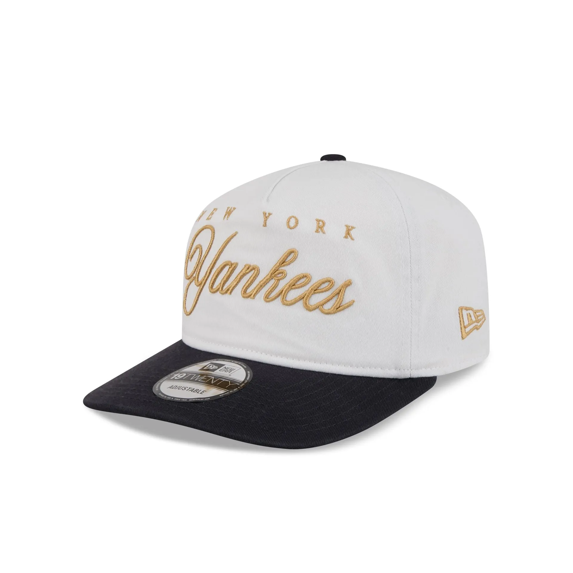 New York Yankees Gold Scripted 19TWENTY Adjustable Hat sold by New Era product image thumbnail 3