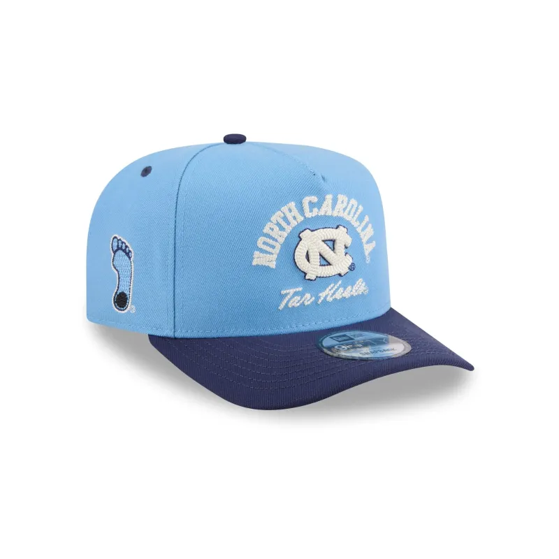 North Carolina Tar Heels Arched 9FIFTY A-Frame Snapback Hat sold by New Era