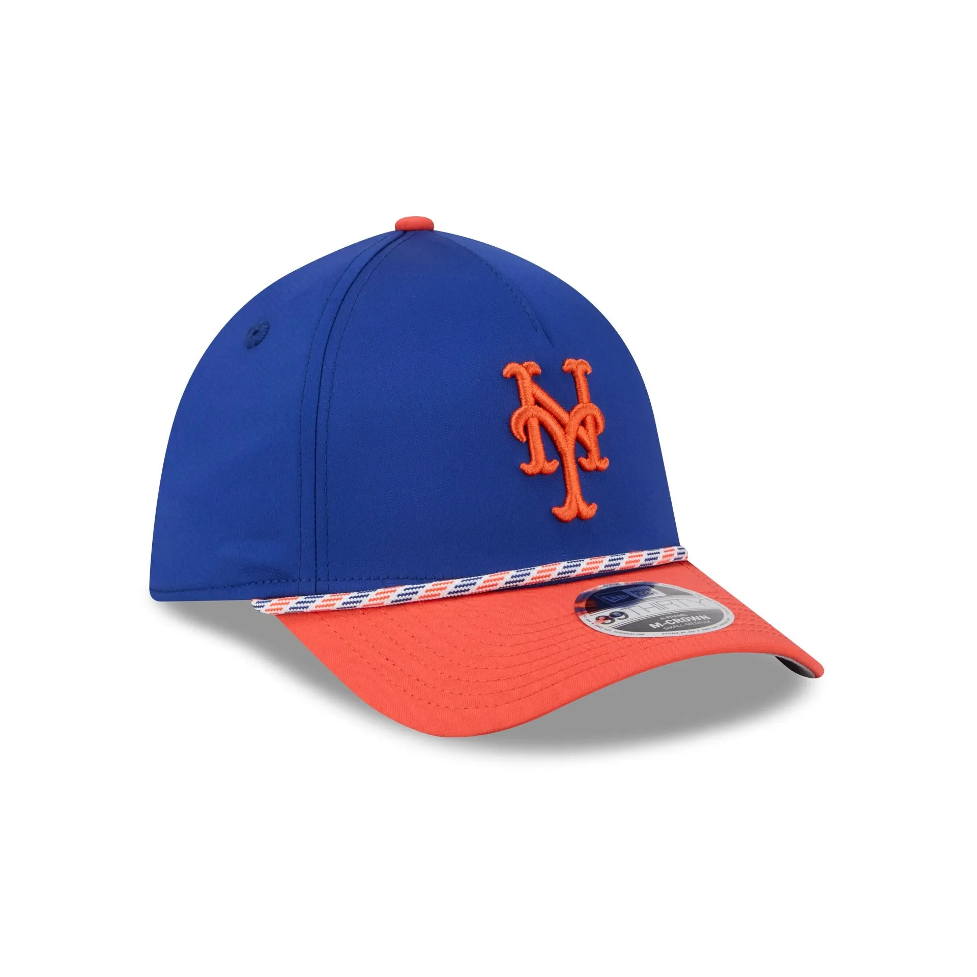 New York Mets Rope 39THIRTY M-Crown A-Frame Stretch Fit Hat sold by New Era product image thumbnail 3