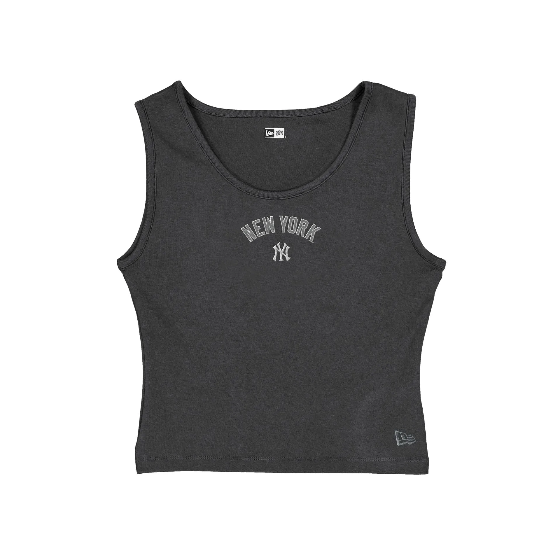 New York Yankees Glam Game Women's Graphite Tank Top sold by New Era