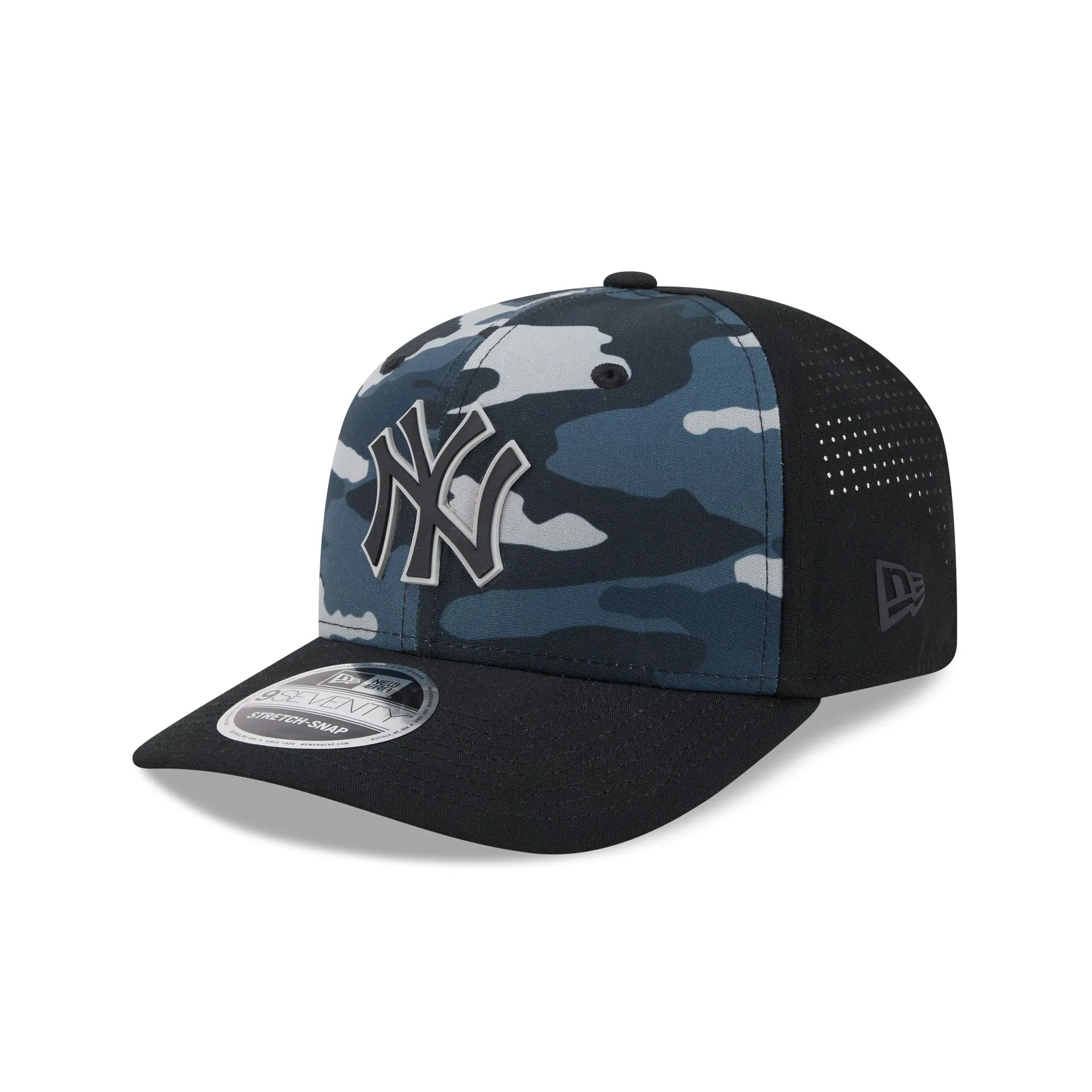 New York Yankees Black Camo Performance 9SEVENTY Stretch-Snap Hat sold by New Era product image thumbnail 3