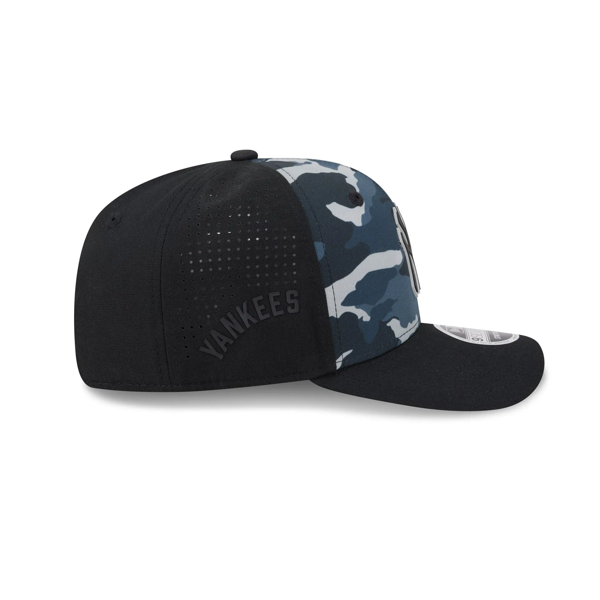 New York Yankees Black Camo Performance 9SEVENTY Stretch-Snap Hat sold by New Era product image thumbnail 4