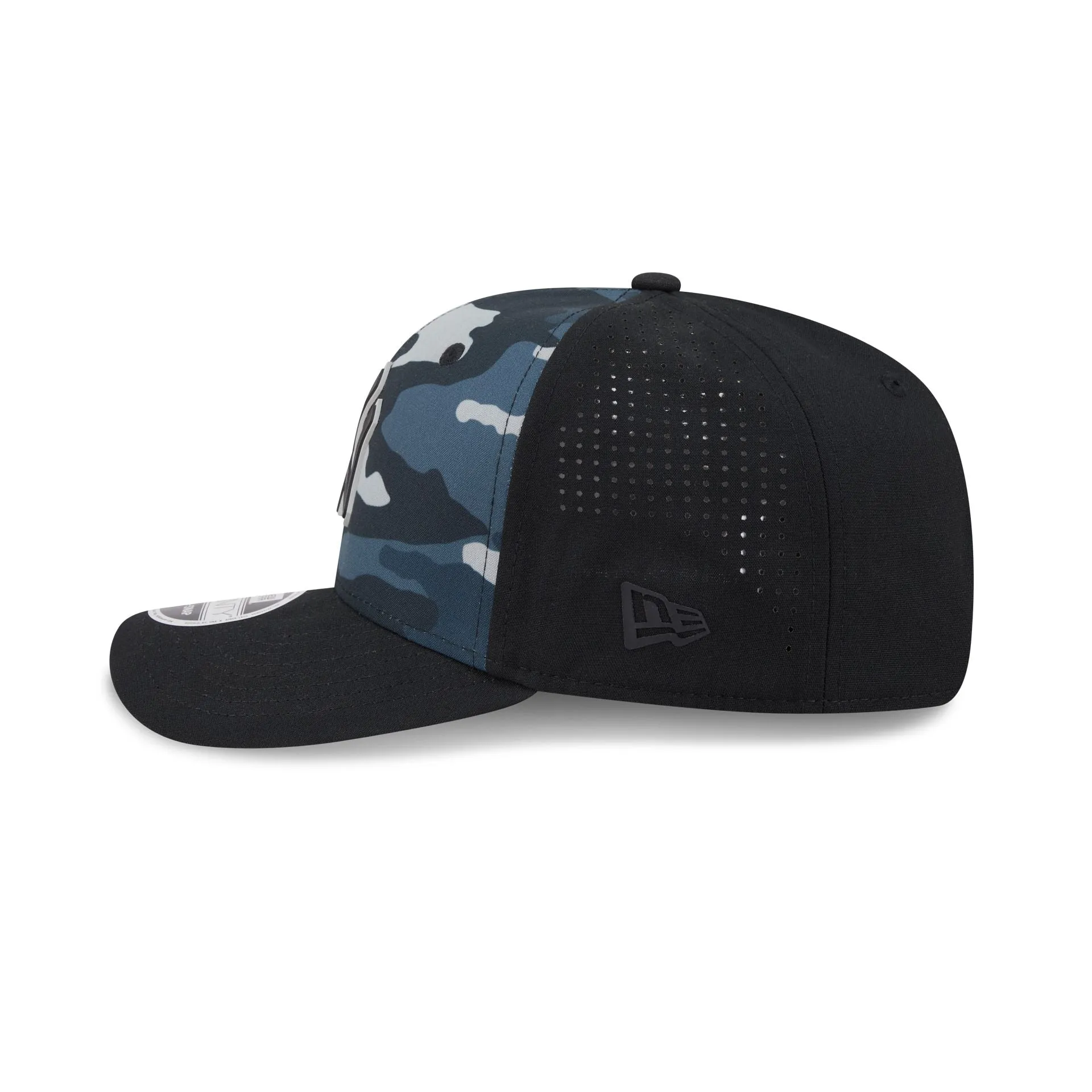 New York Yankees Black Camo Performance 9SEVENTY Stretch-Snap Hat sold by New Era product image thumbnail 5