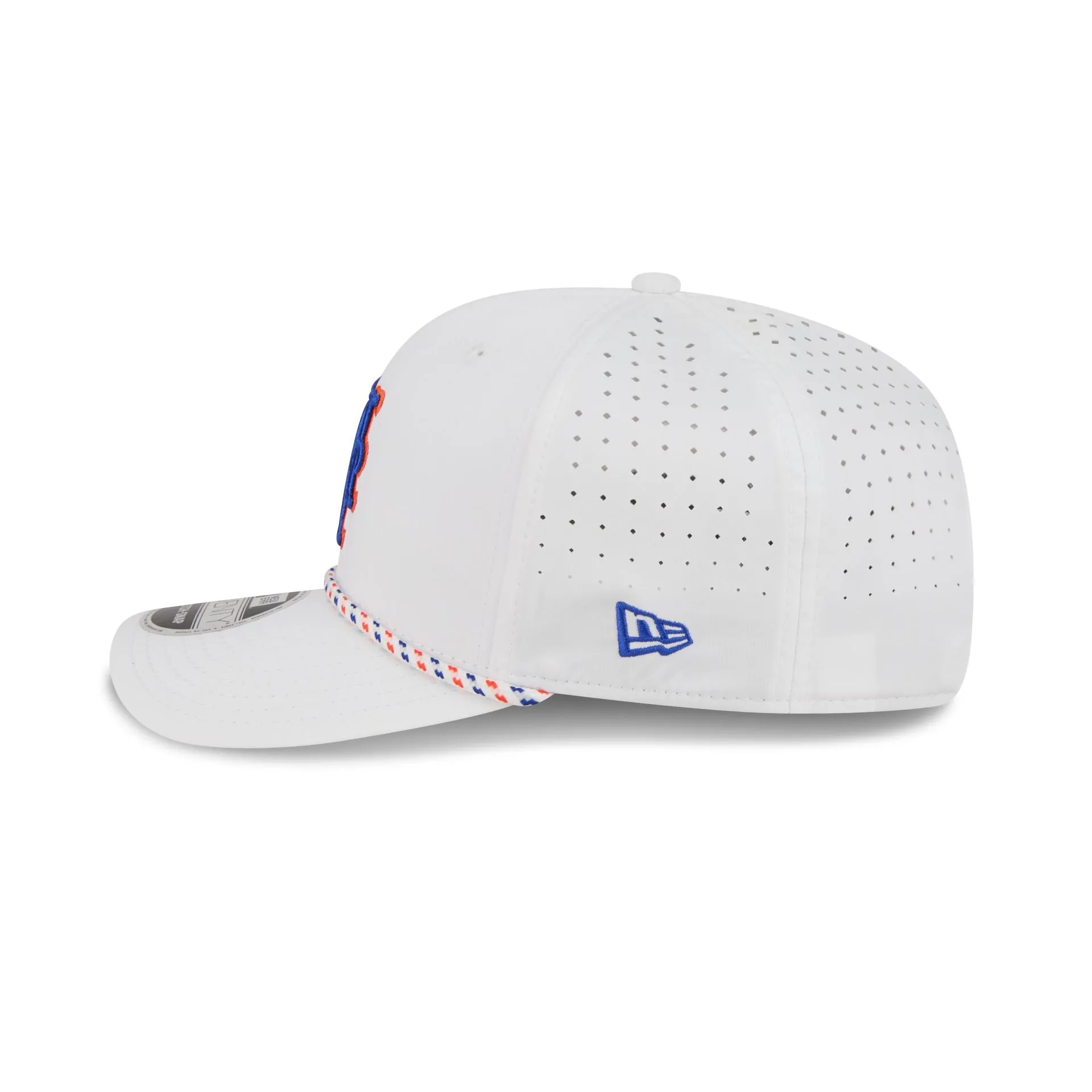 New York Mets Optic White Performance Rope 9SEVENTY Stretch-Snap Hat sold by New Era product image thumbnail 4