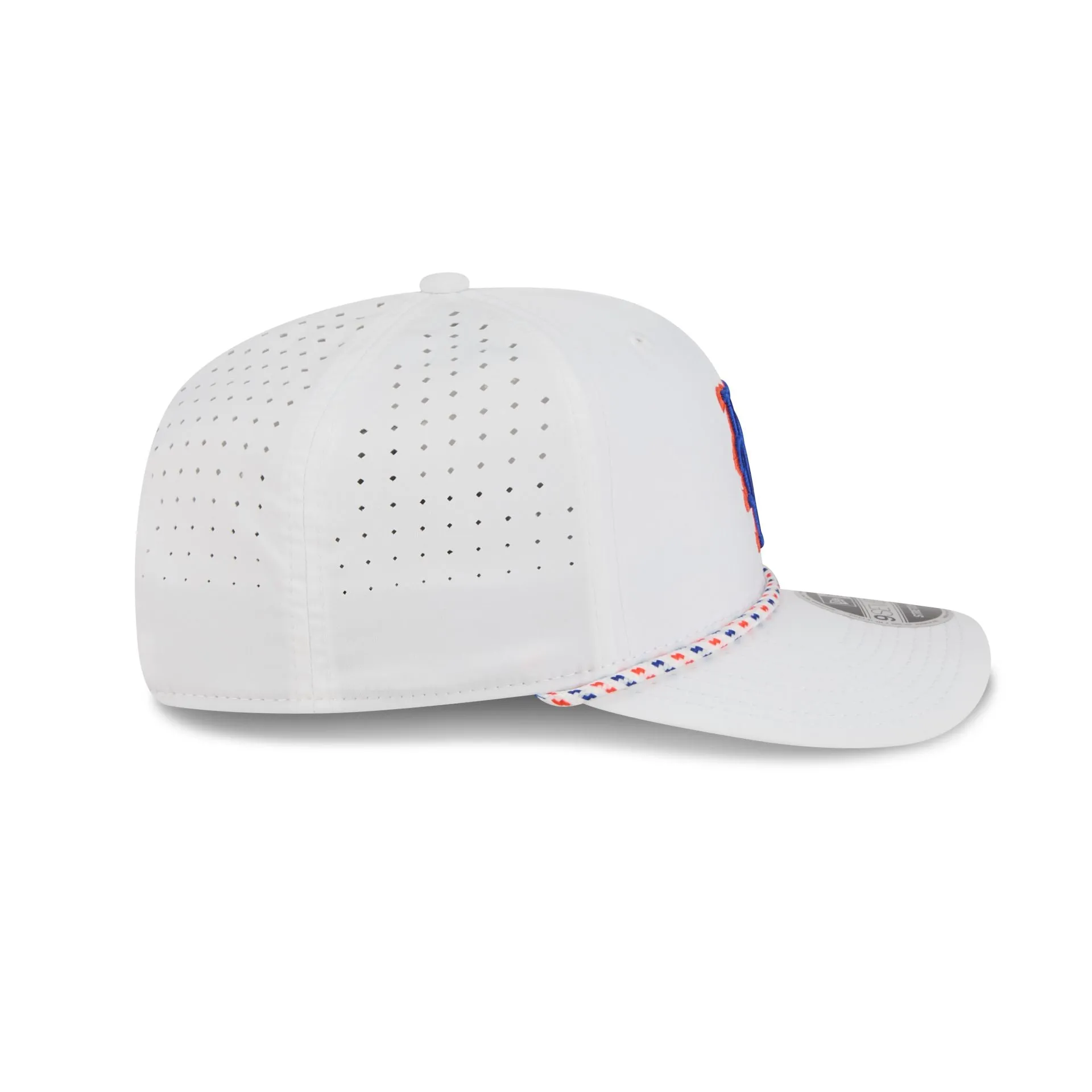 New York Mets Optic White Performance Rope 9SEVENTY Stretch-Snap Hat sold by New Era product image thumbnail 5