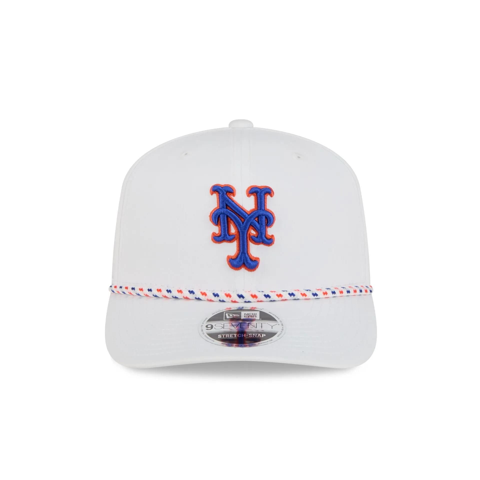 New York Mets Optic White Performance Rope 9SEVENTY Stretch-Snap Hat sold by New Era product image thumbnail 2