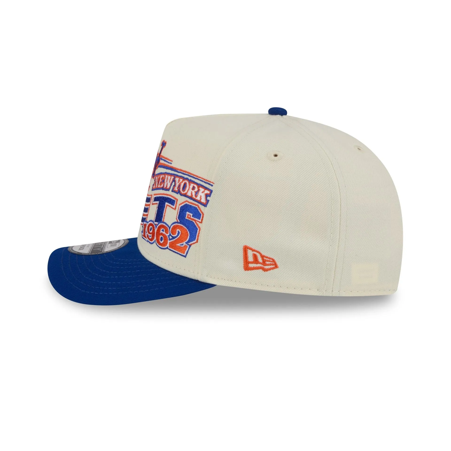 New York Mets Chrome White Classic 9FIFTY A-Frame Snapback Hat sold by New Era product image thumbnail 4