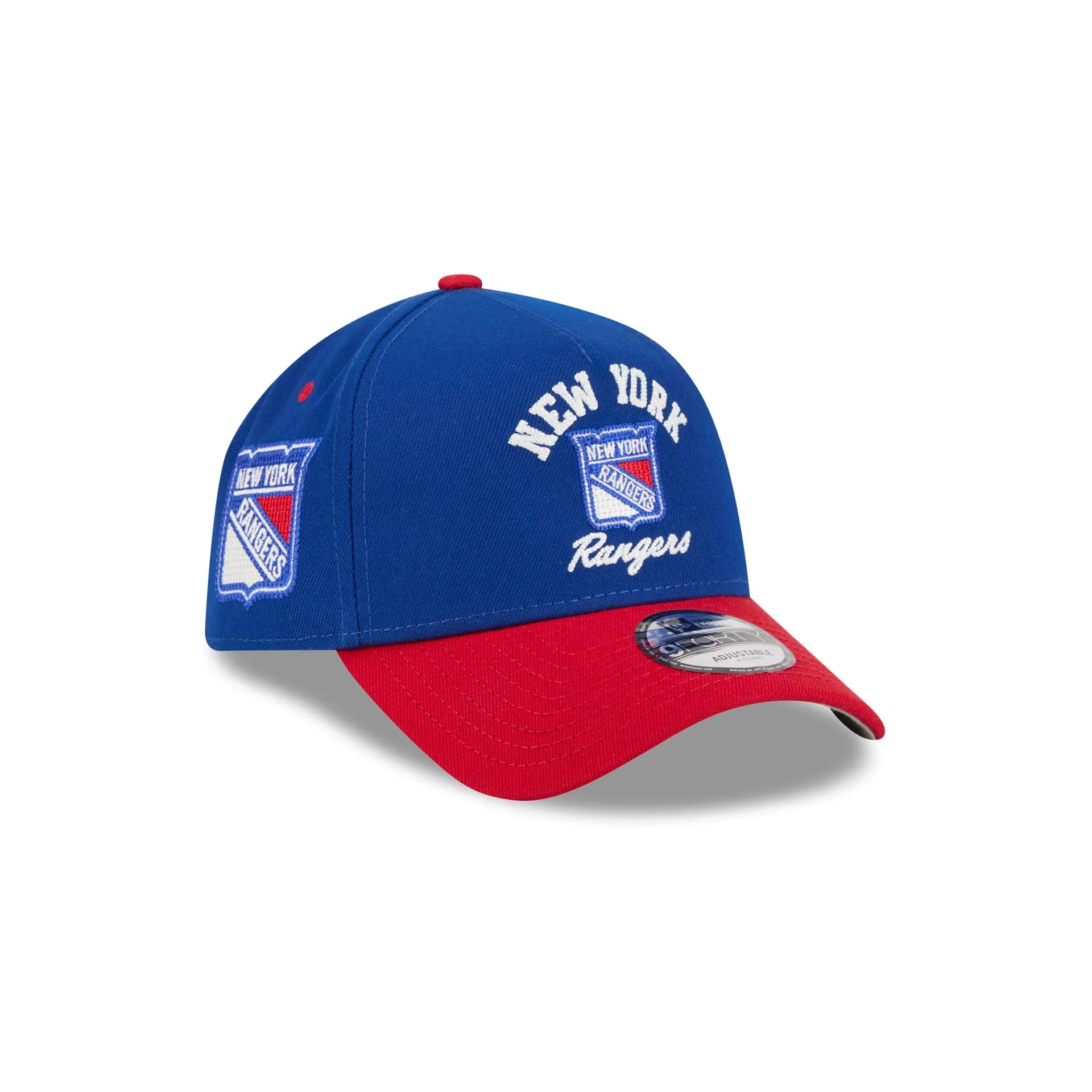 New York Rangers Arched 9FORTY A-Frame Snapback Hat sold by New Era