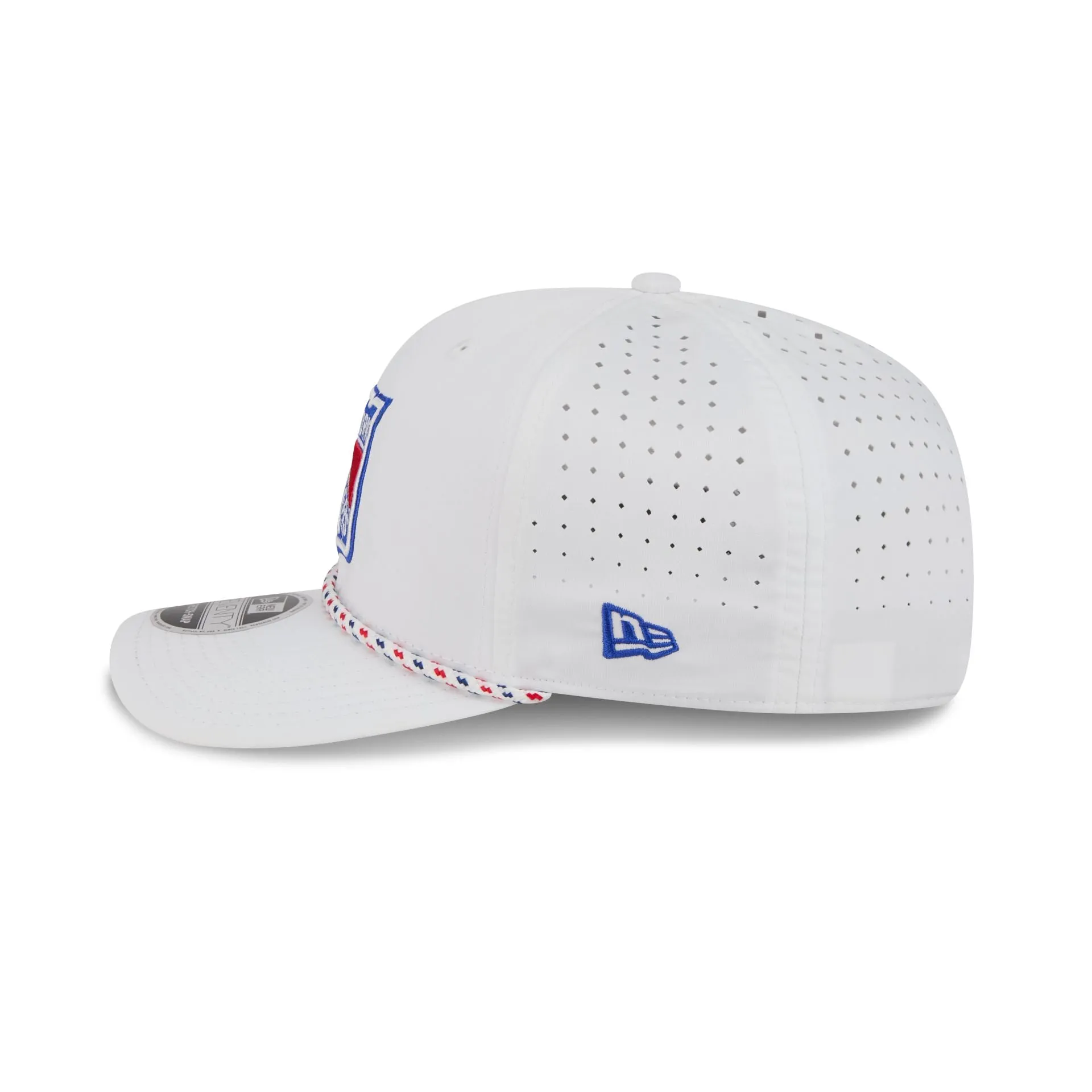 New York Rangers Optic White Performance Rope 9SEVENTY Stretch-Snap Hat sold by New Era product image thumbnail 4