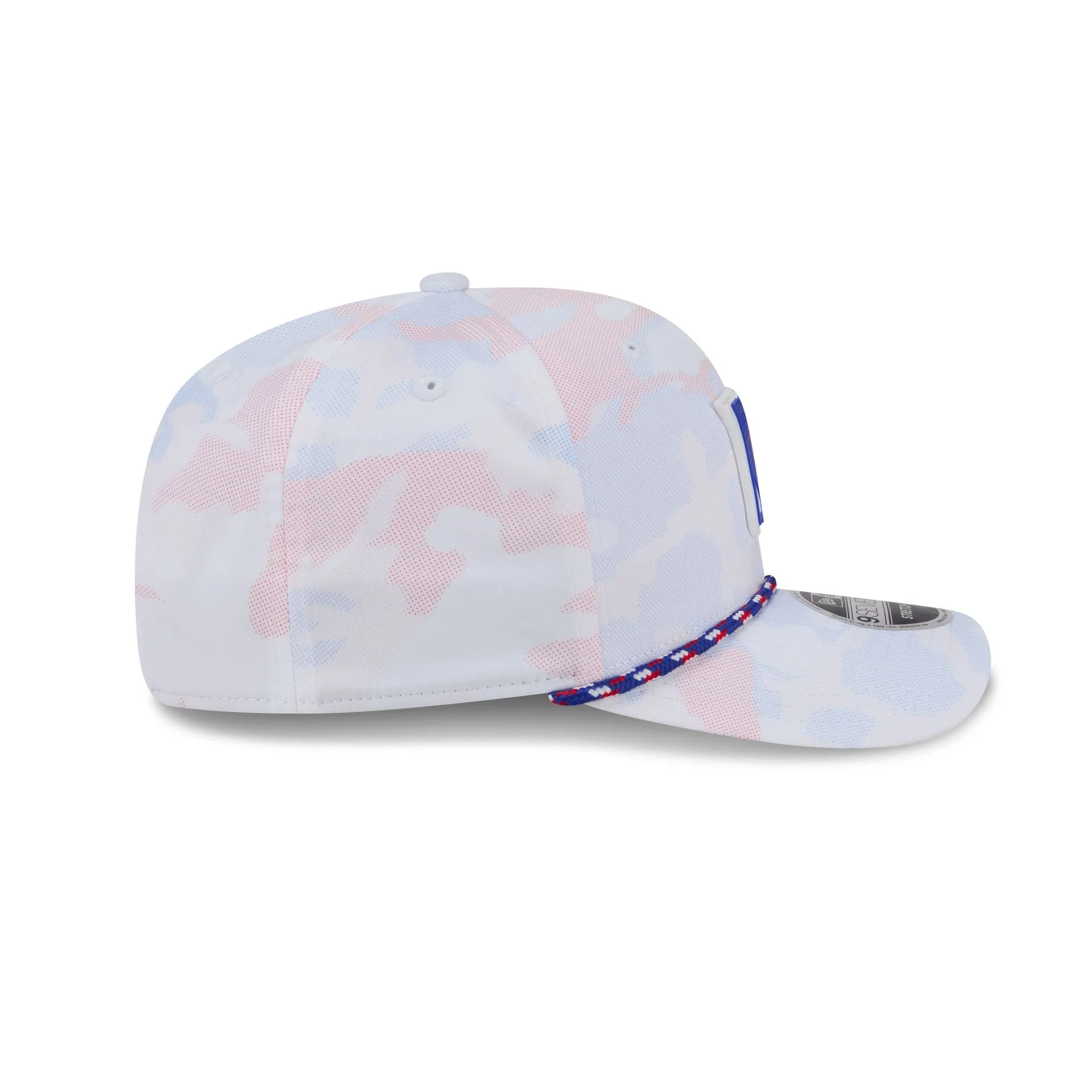 New York Rangers White Camo Performance Rope 9SEVENTY Stretch-Snap Hat sold by New Era product image thumbnail 5