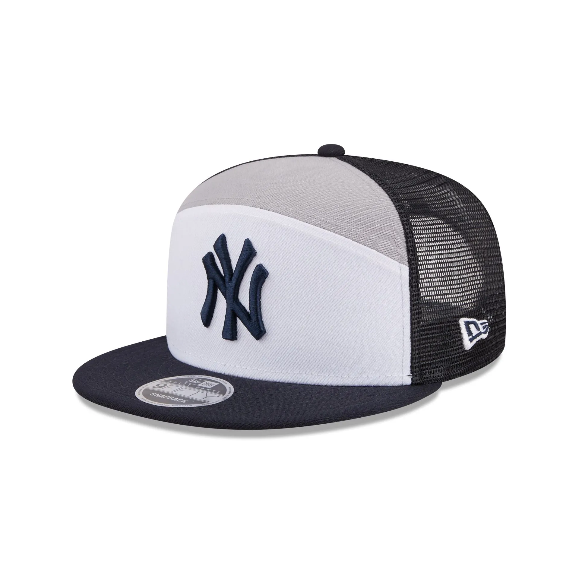 New York Yankees Block Split Panel 9FIFTY Trucker Hat sold by New Era