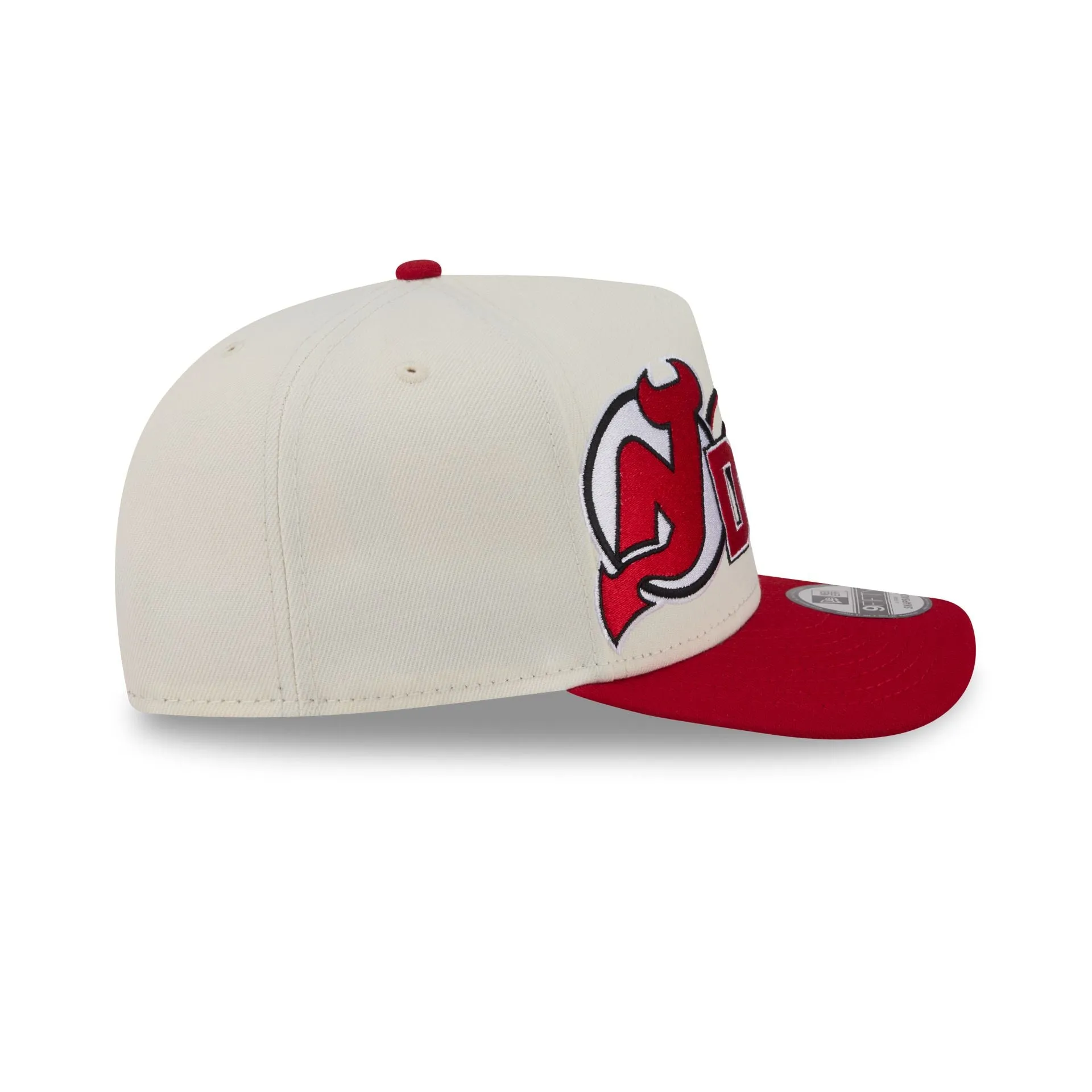 New Jersey Devils Chrome White Classic 9FIFTY A-Frame Snapback Hat sold by New Era product image thumbnail 5