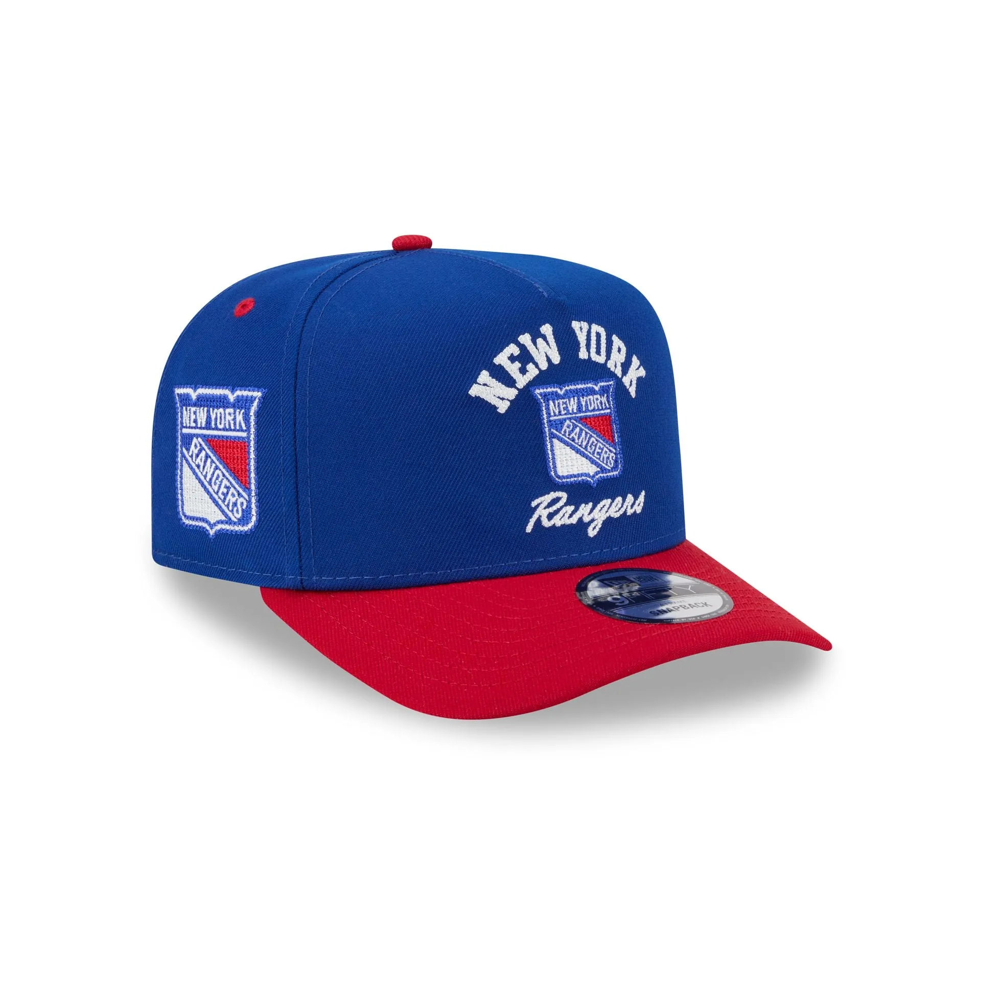New York Rangers Arched 9FIFTY A-Frame Snapback Hat sold by New Era