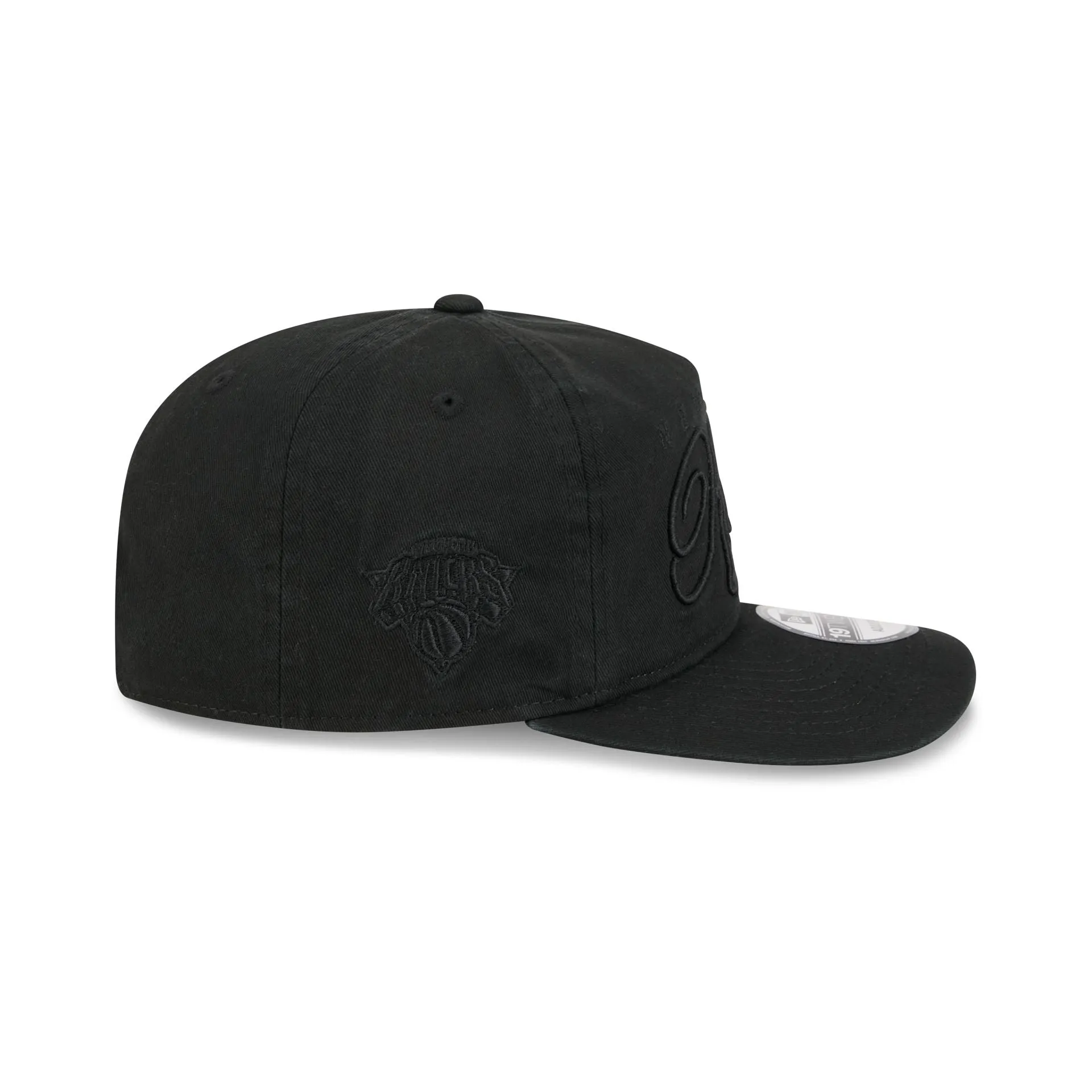 New York Knicks All Black Scripted 19TWENTY Adjustable Hat sold by New Era product image thumbnail 4