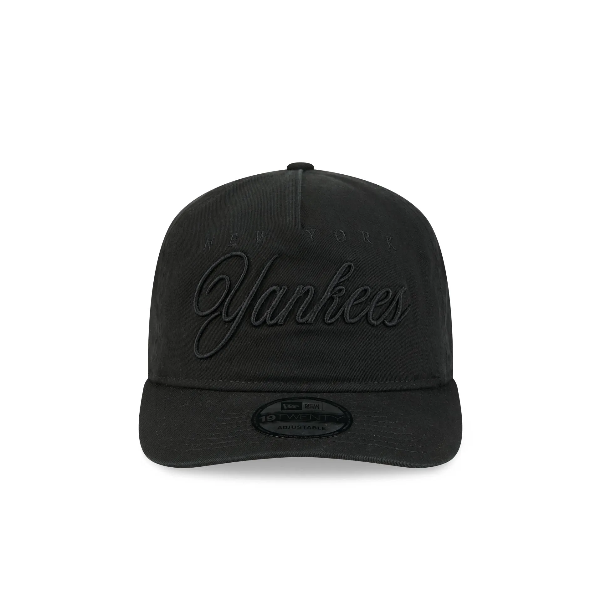 New York Yankees All Black Scripted 19TWENTY Adjustable Hat sold by New Era product image thumbnail 2