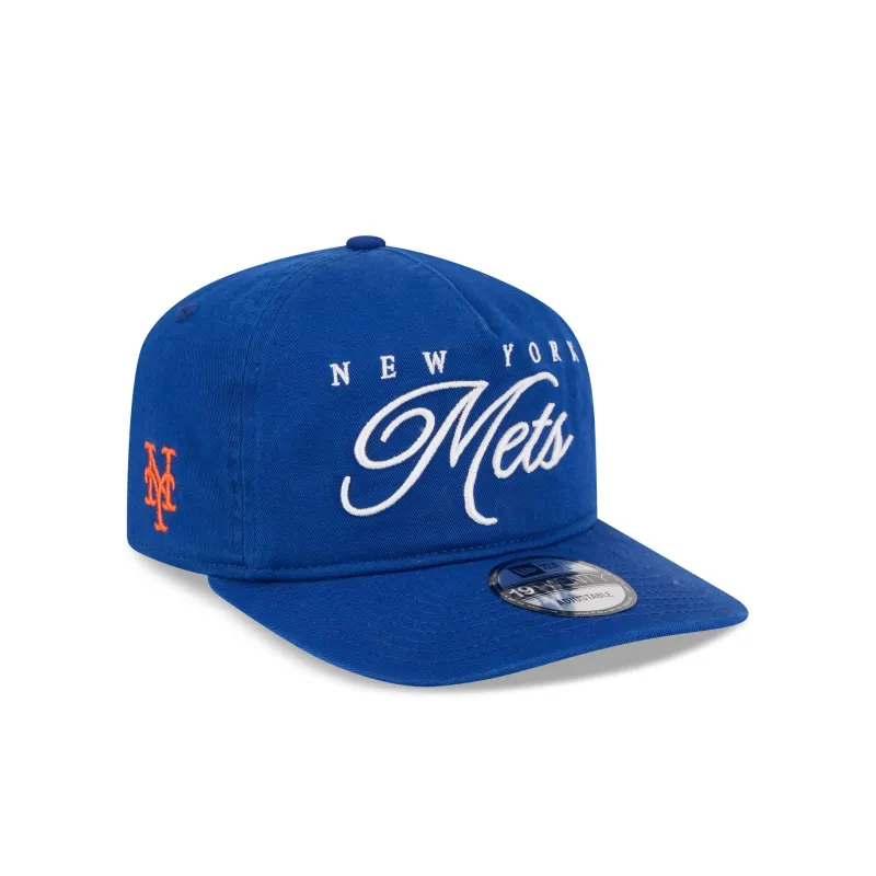 New York Mets Scripted 19TWENTY Adjustable Hat made by New Era