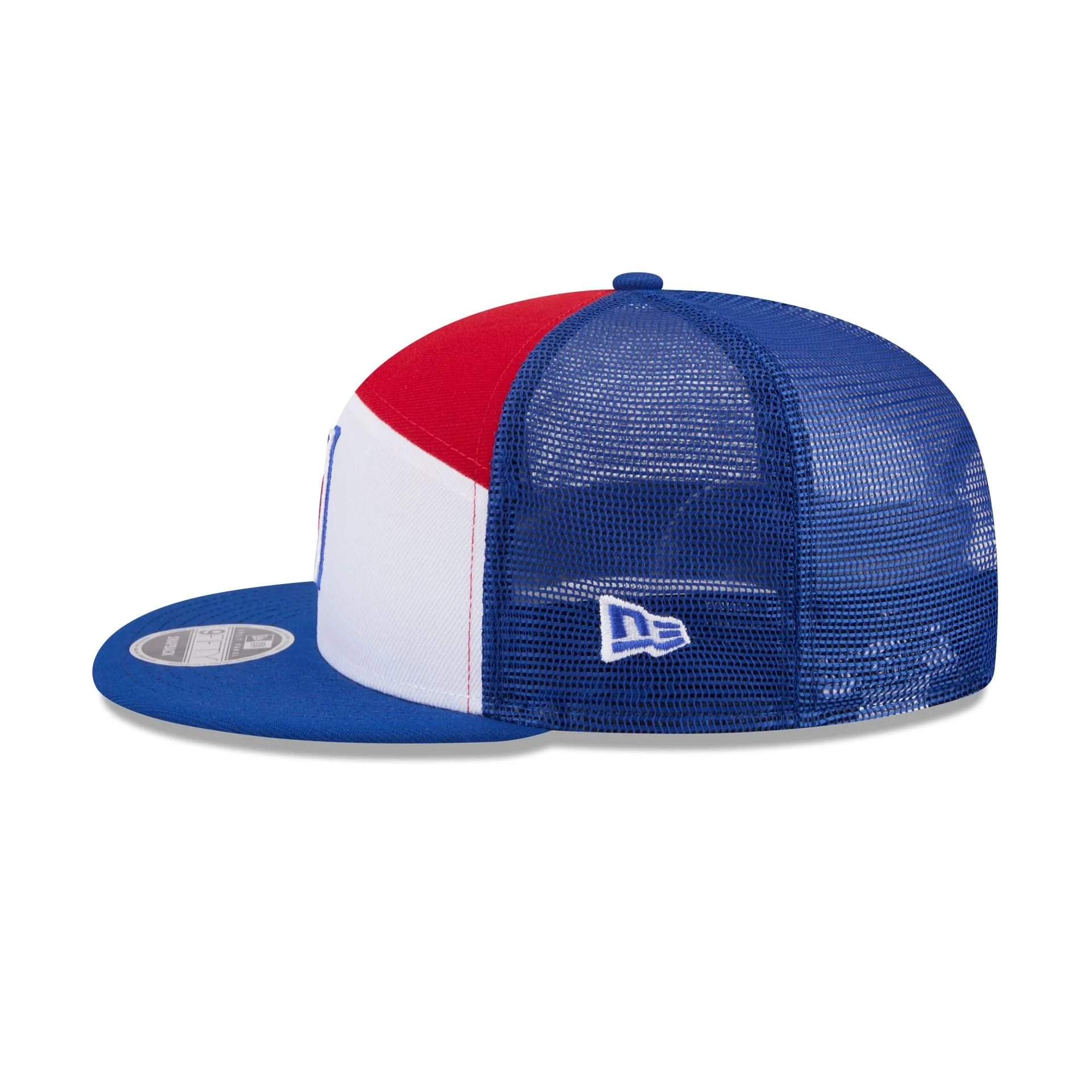 New York Rangers Block Split Panel 9FIFTY Trucker Hat sold by New Era product image thumbnail 4