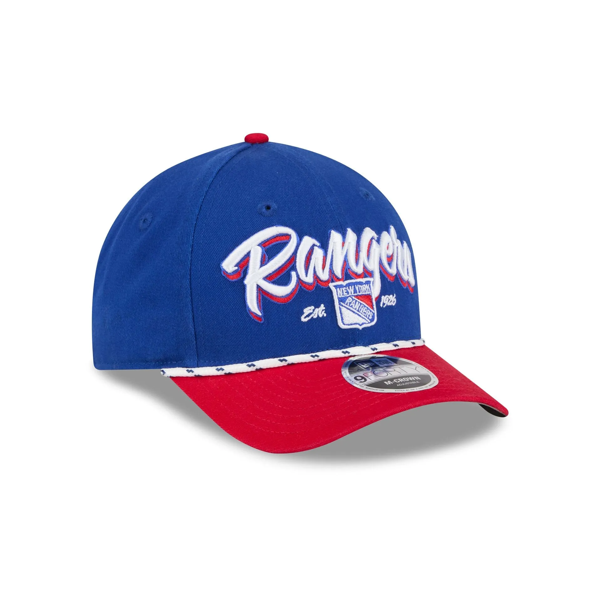 New York Rangers Team Loyal 9FORTY M-Crown Snapback Hat sold by New Era product image thumbnail 3