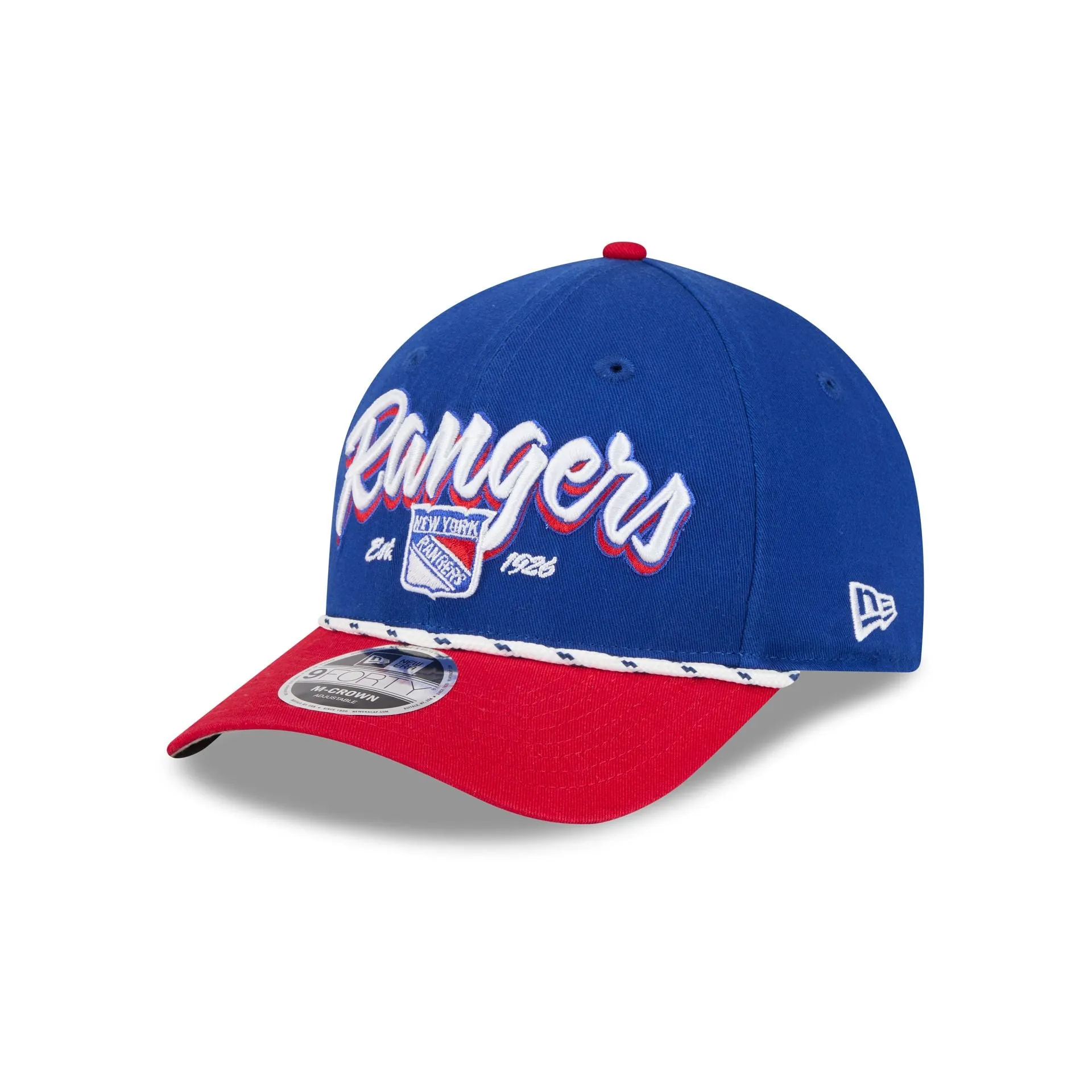 New York Rangers Team Loyal 9FORTY M-Crown Snapback Hat sold by New Era