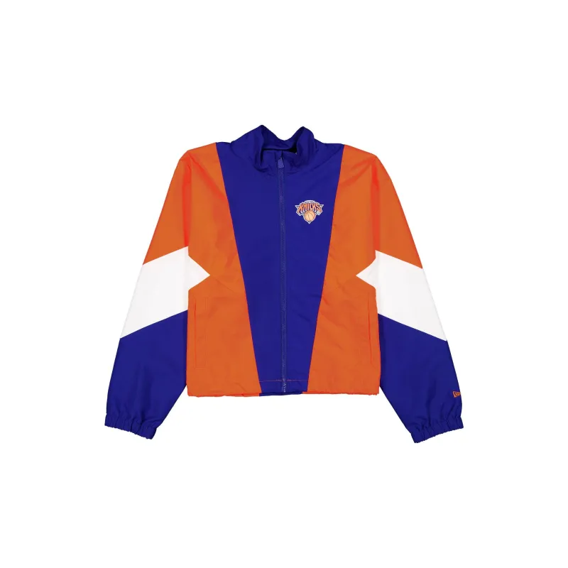 New York Knicks Leisure Women's Full-Zip Windbreaker made by New Era