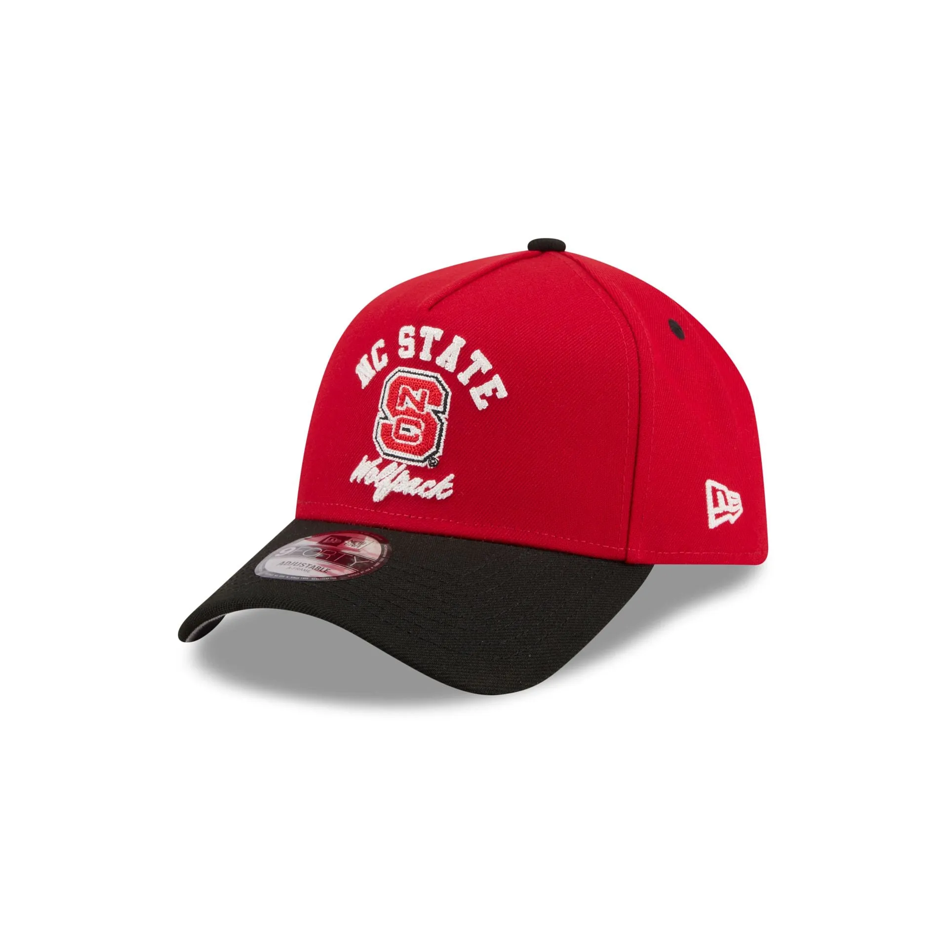 NC State Wolfpack Arched 9FORTY A-Frame Snapback Hat sold by New Era product image thumbnail 3