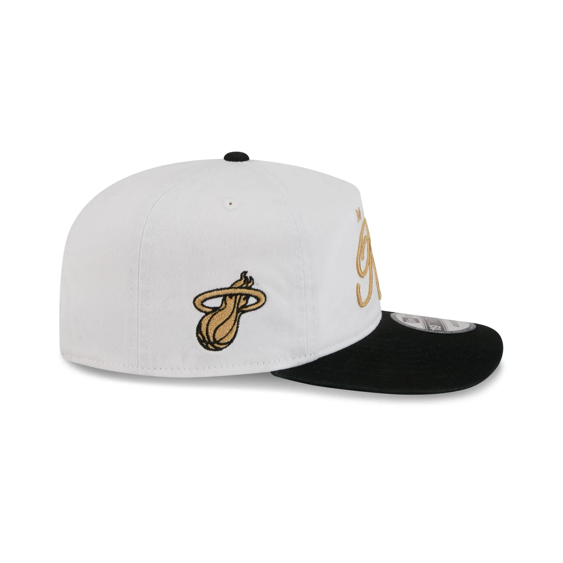 Miami Heat Gold Scripted 19TWENTY Adjustable Hat sold by New Era product image thumbnail 4
